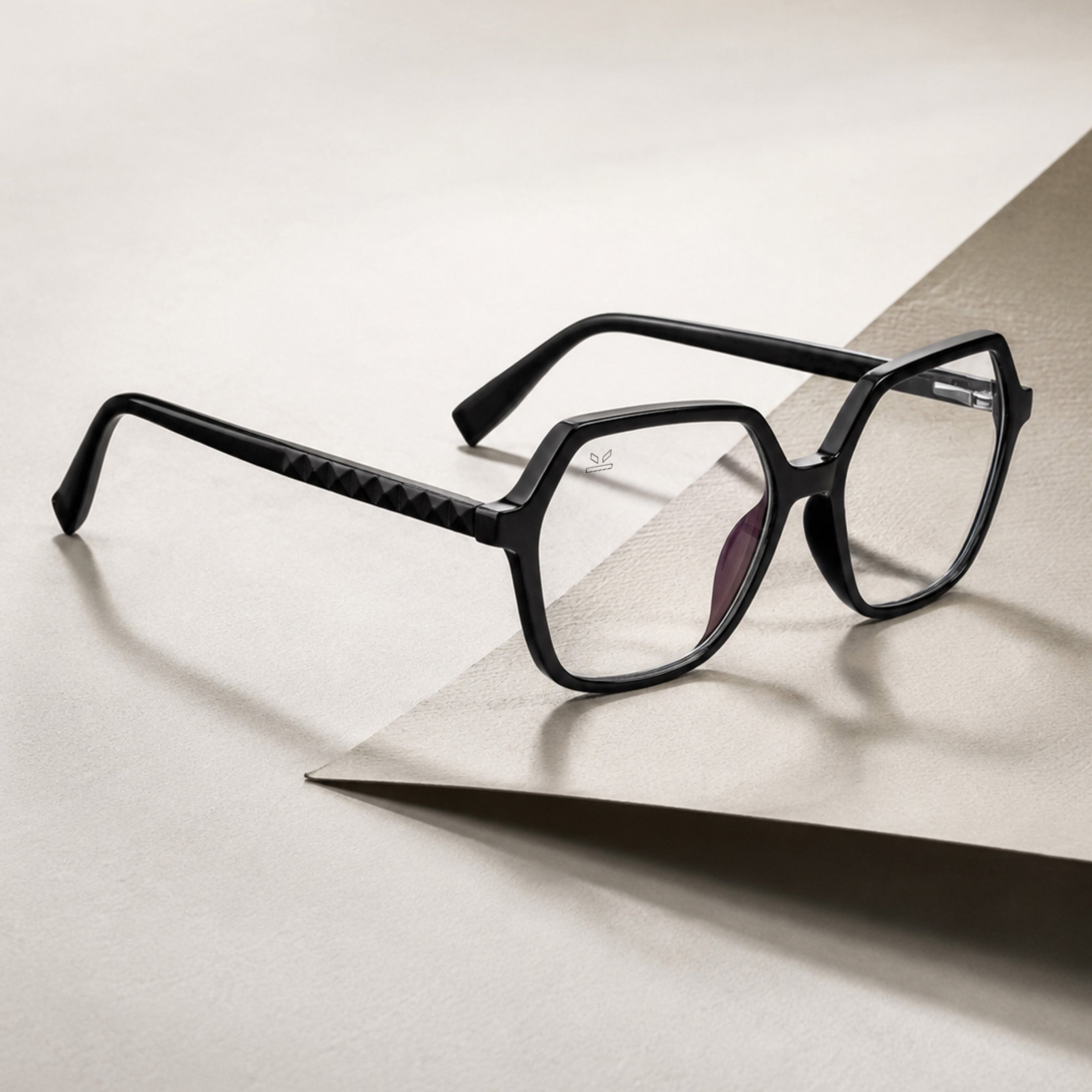 PERKEY Square Full Rim Computer Glasses for Women - OPTL0019-C1