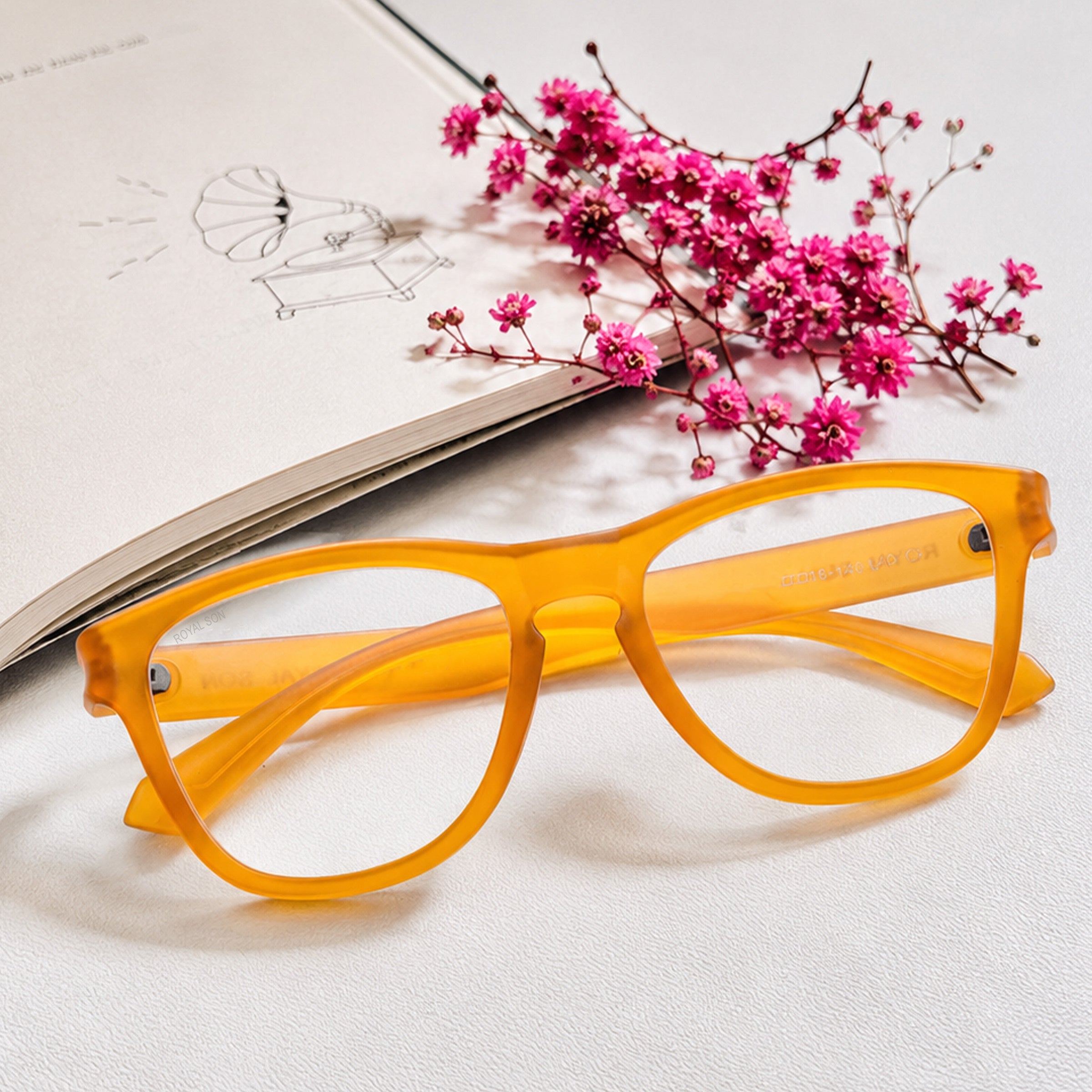 ROYAL SON Transparent Spectacles For Men Women - SF-RS2020-C13