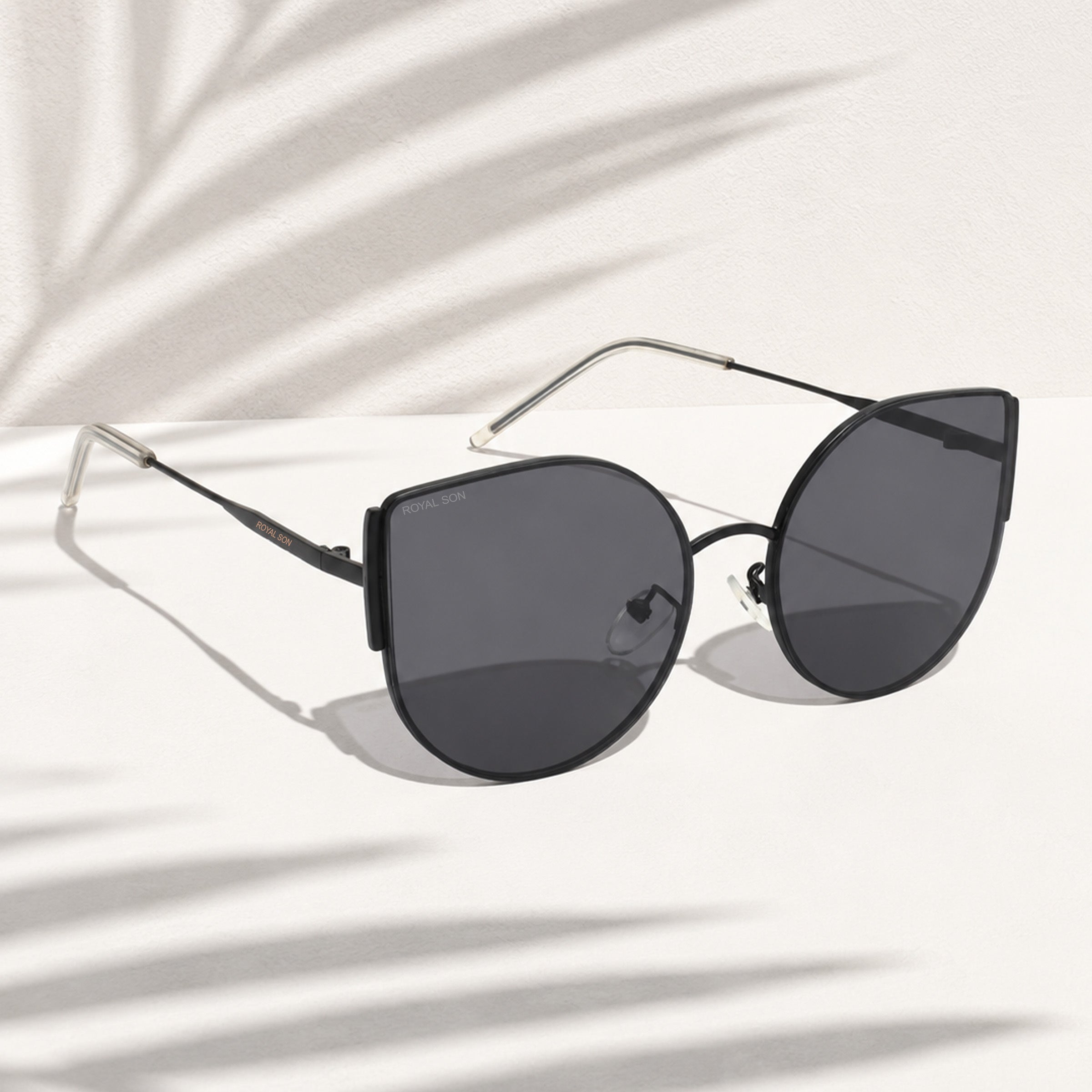 Royal Son Cat-Eye Oversized UV Protected Women Sunglasses - CHI0054