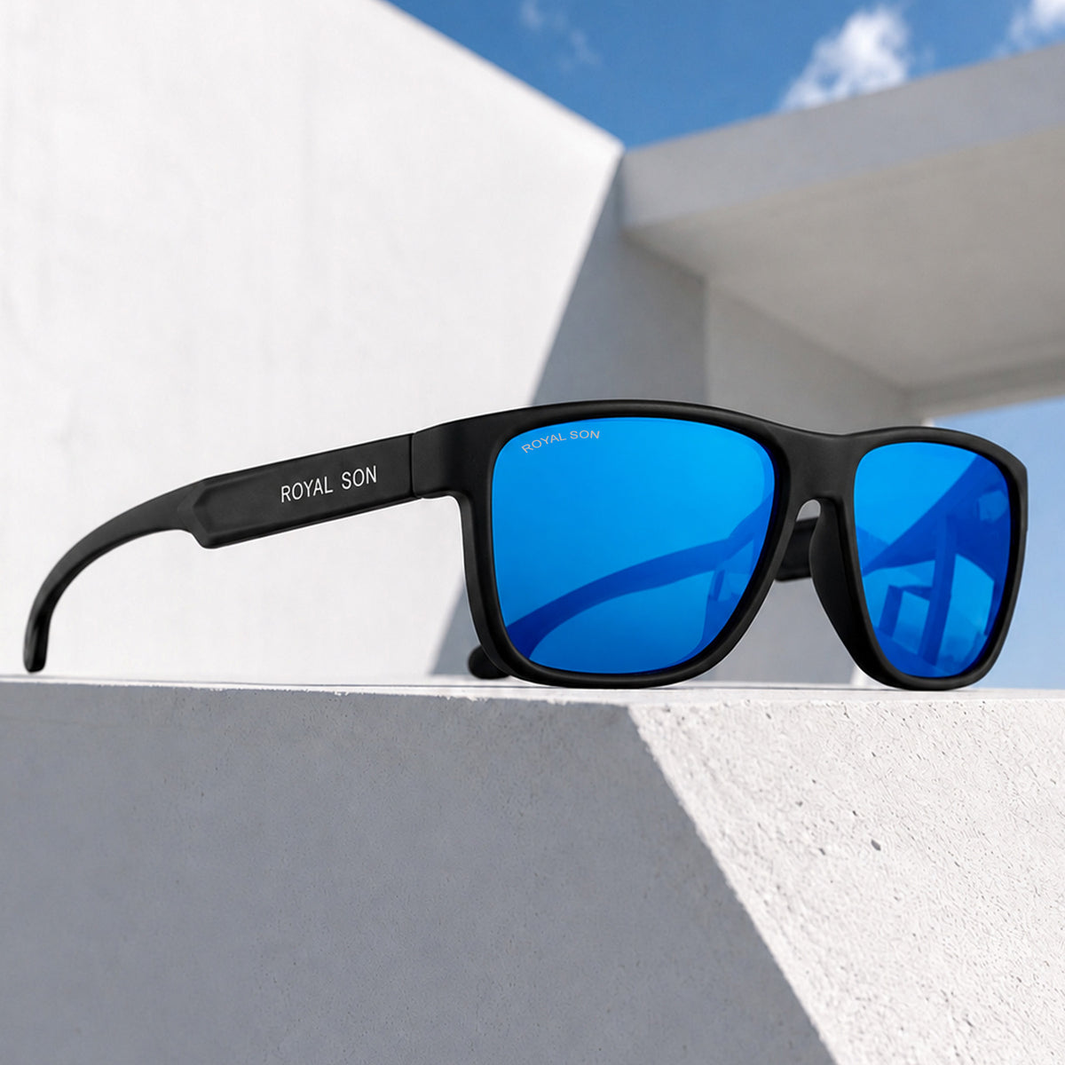 Royal Son Sports Black Polarized Sunglasses Men Women- CHI00173-C3