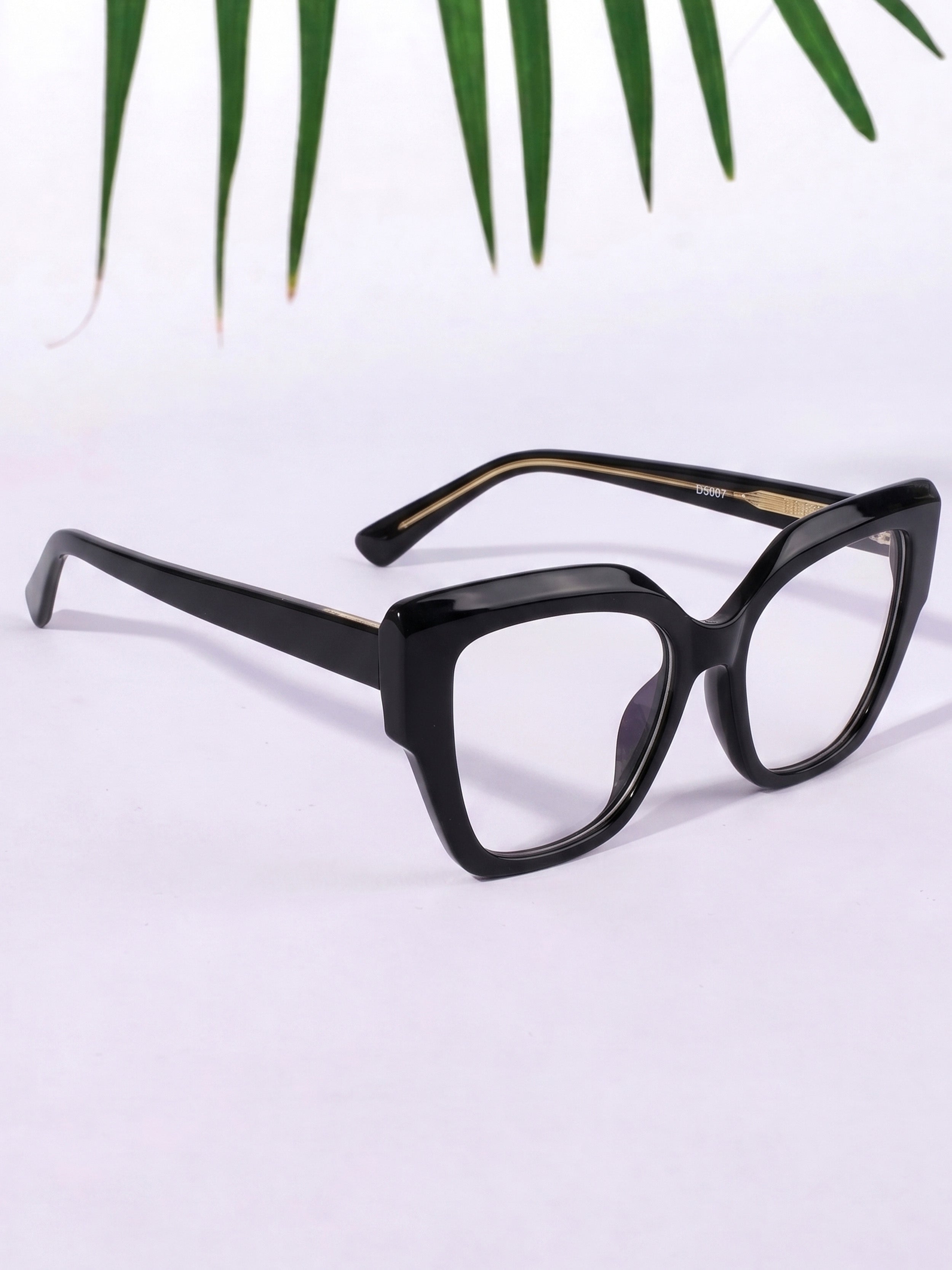 PERKEY Full Rim Cat Eye-Oversized Spectacles Frames Women - OPTL001-C1