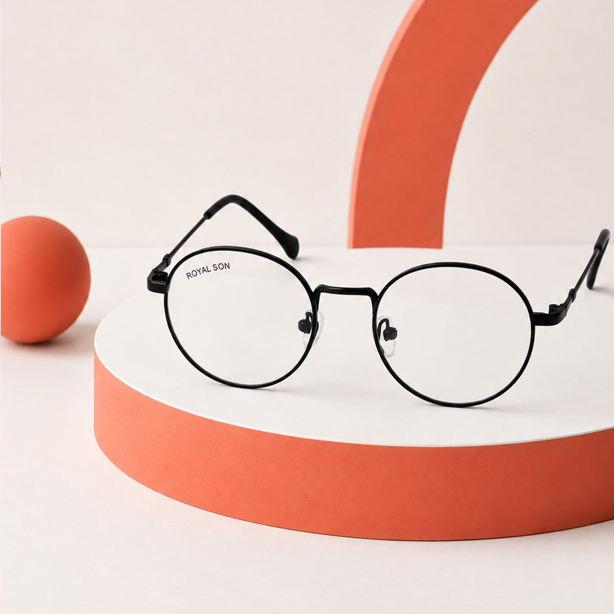 Royal Son Round Men Women Eye Glasses - SF001-C3