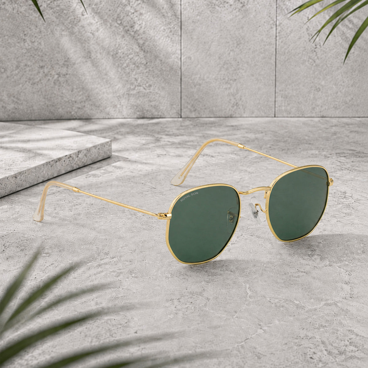 Royal Son Hexagonal Polarized Men Women Sunglasses - CHI00108-C7