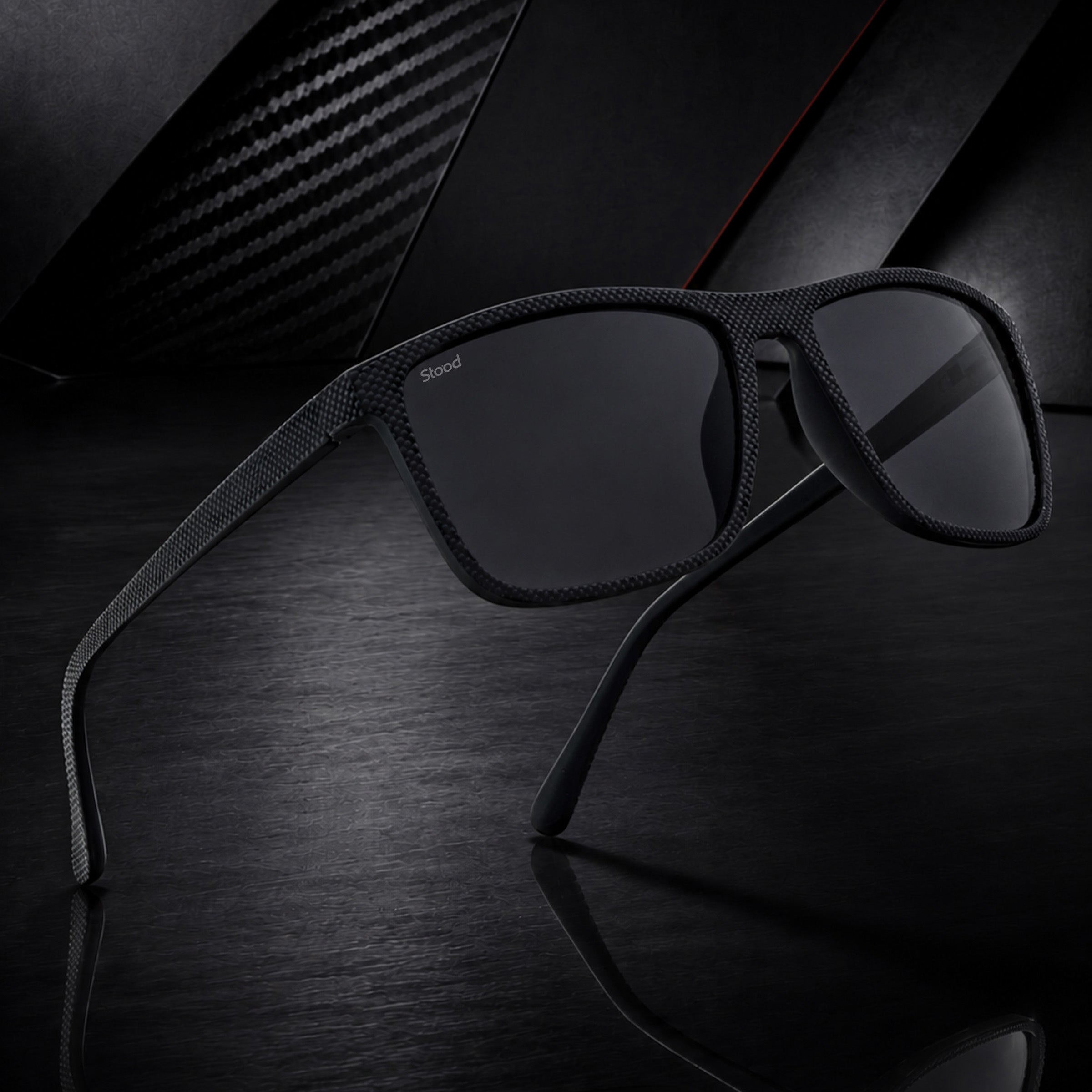 Stood Square Black Polarized UV Protection Goggles For Men & Women Sunglasses – SG-STD0022-C3
