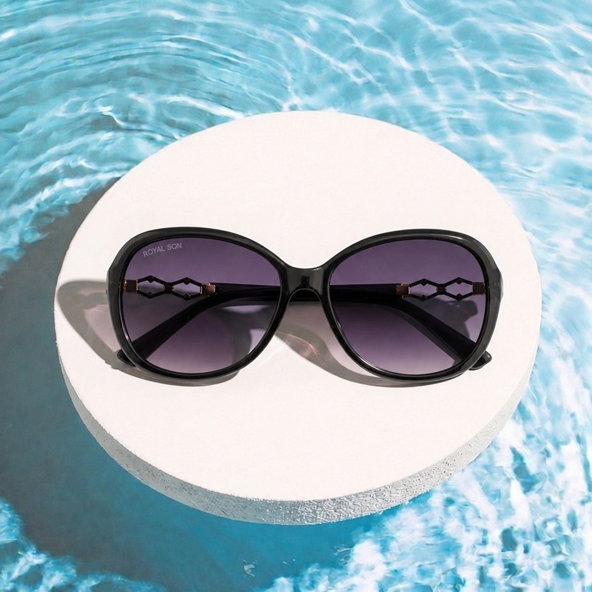 Royal Son Butterfly UV Protected Women Sunglasses - CHIWM00117-C1