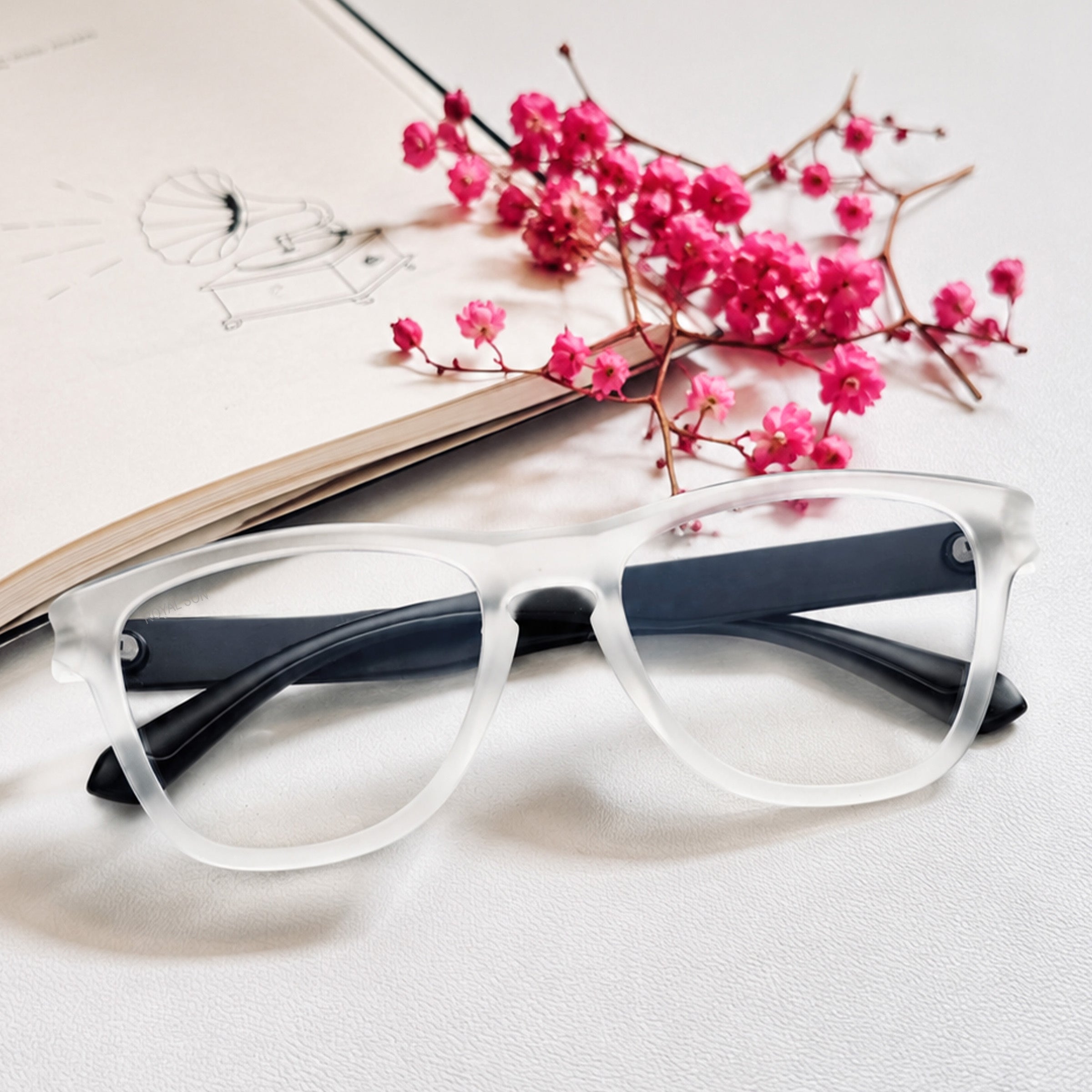 ROYAL SON Blue Cut Spectacle Frames For Men Women - SF-RS2020-C9
