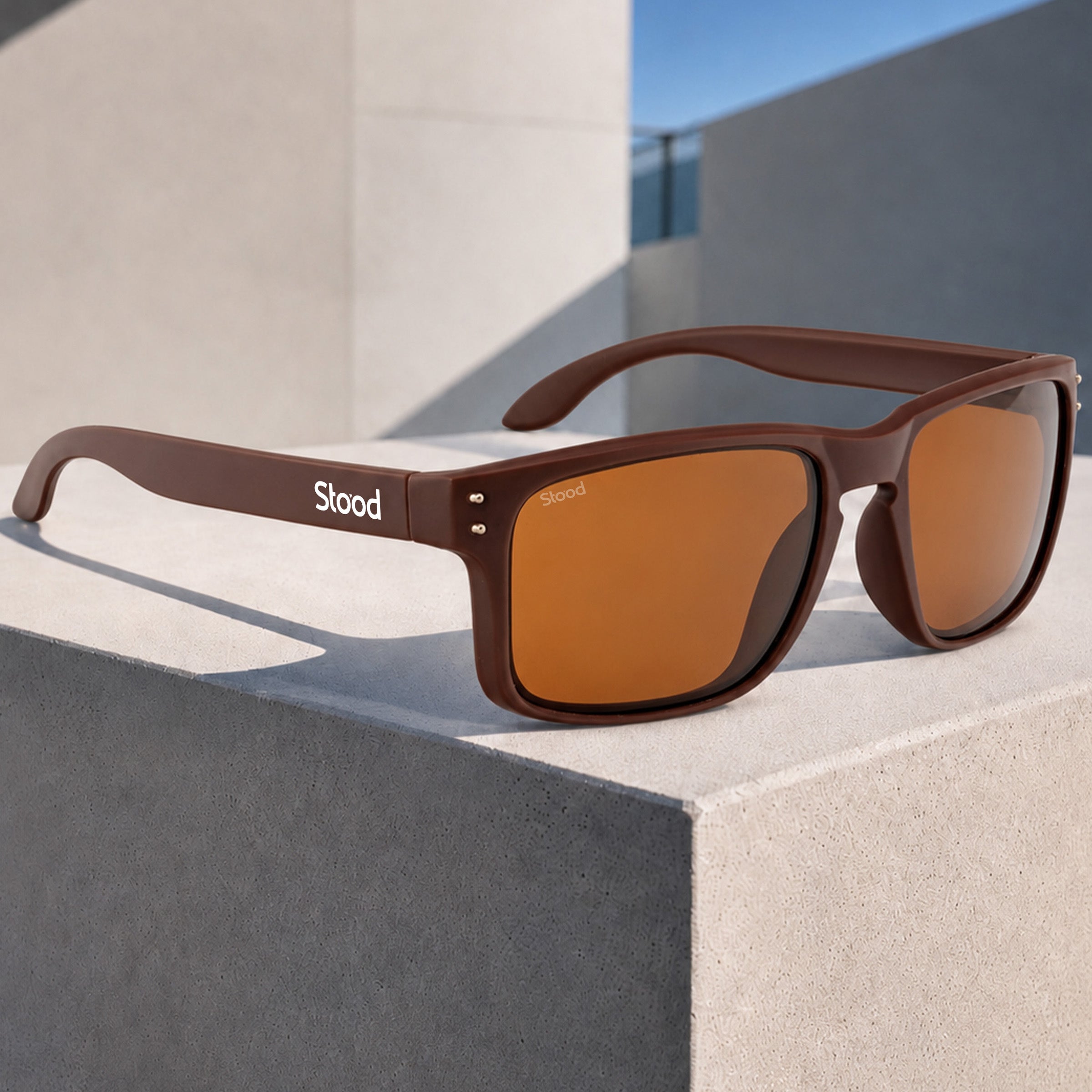 Stood Wraparound Sports Polarized UV Protection Goggles For Men & Women Sunglasses – SG-STD0020-C3