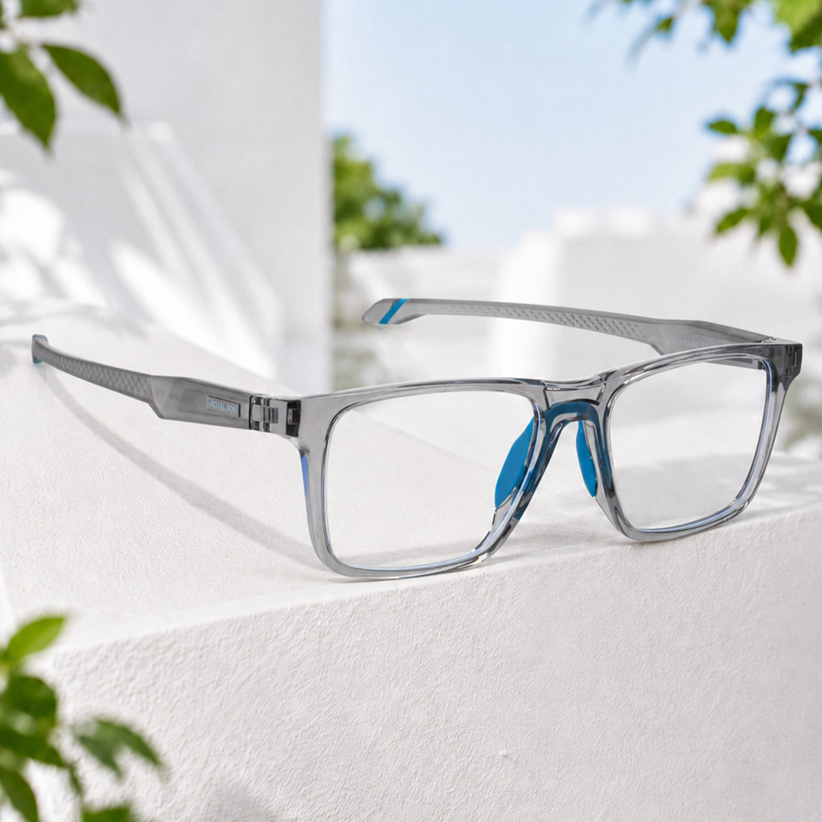 Royal Son Full Rim Computer Glasses Spectacles Frame For Men- SF-RS1010-C9