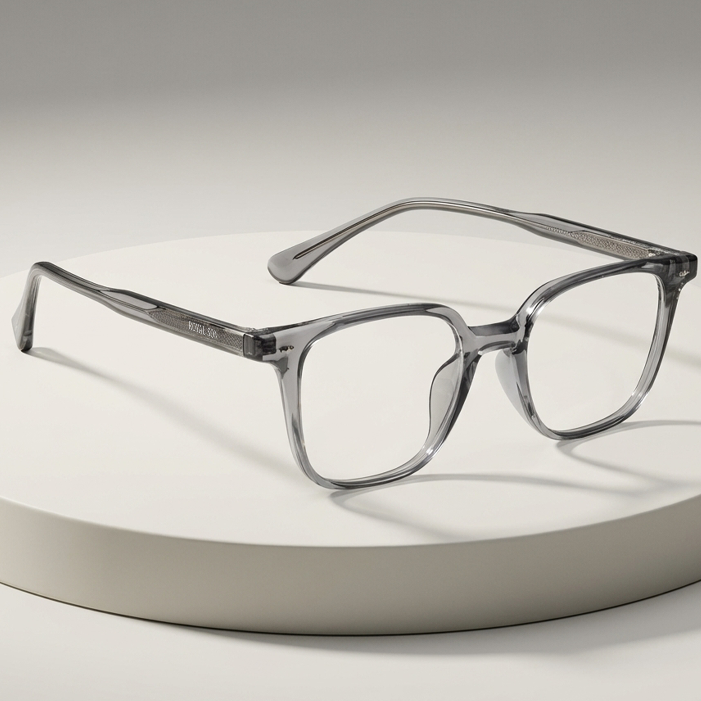 Royal Son Square Anti Glare Spectacles Frames For Men & Women – SF-RS1112-C2