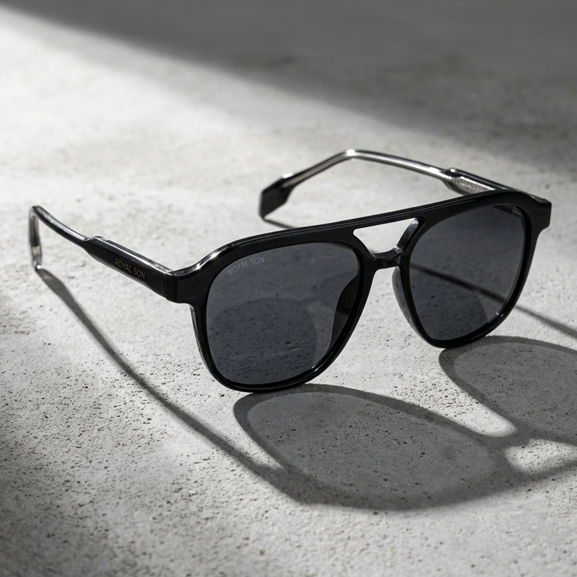 Royal Son Retro Square Polarized UV Protection Sunglasses For Men & Women Stylish – SG-RS9090-C1