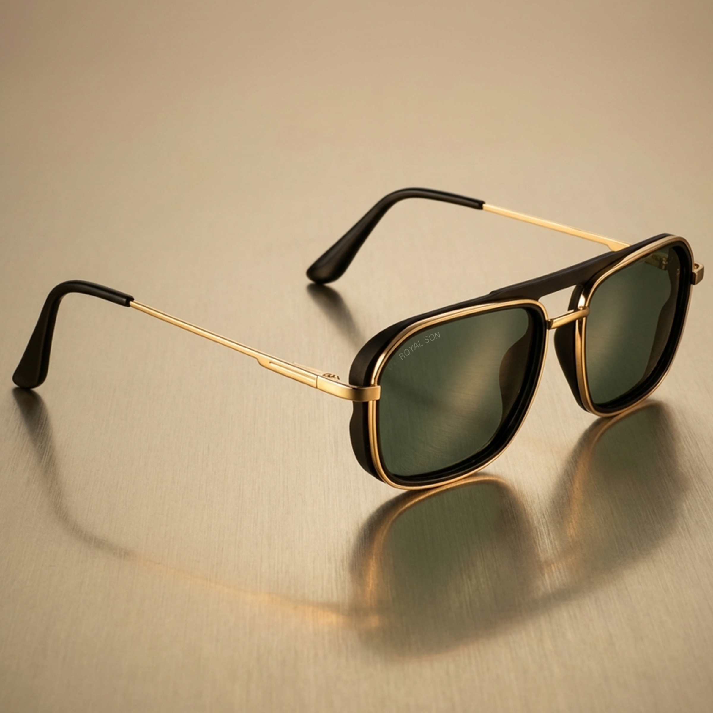 Royal Son Retro Square Polarized UV Protection Goggles For Men & Women Sunglasses – SG-RS1113-C2