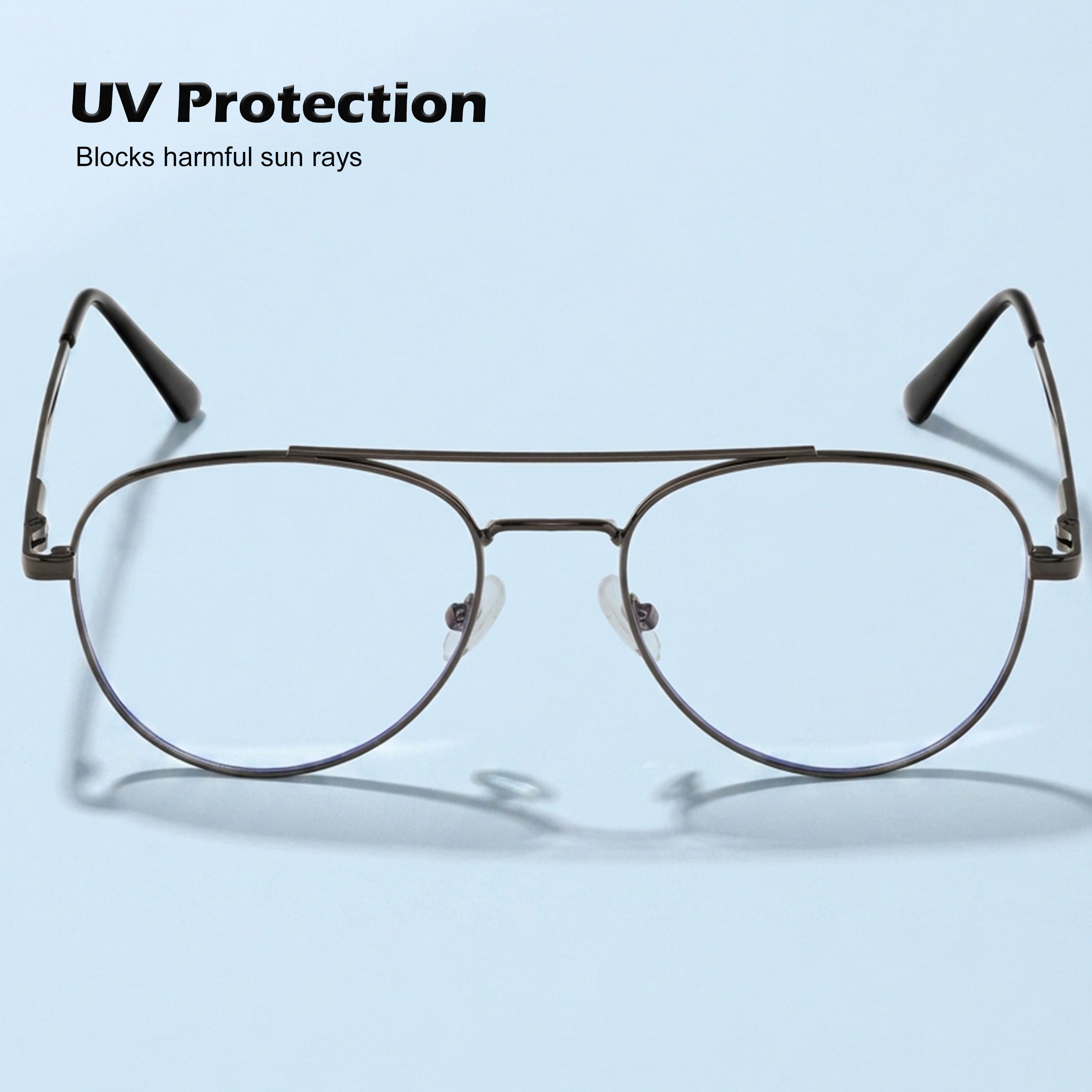 ROYAL SON Blue Block Spectacles Frames for Men and Women – RS5050-C1