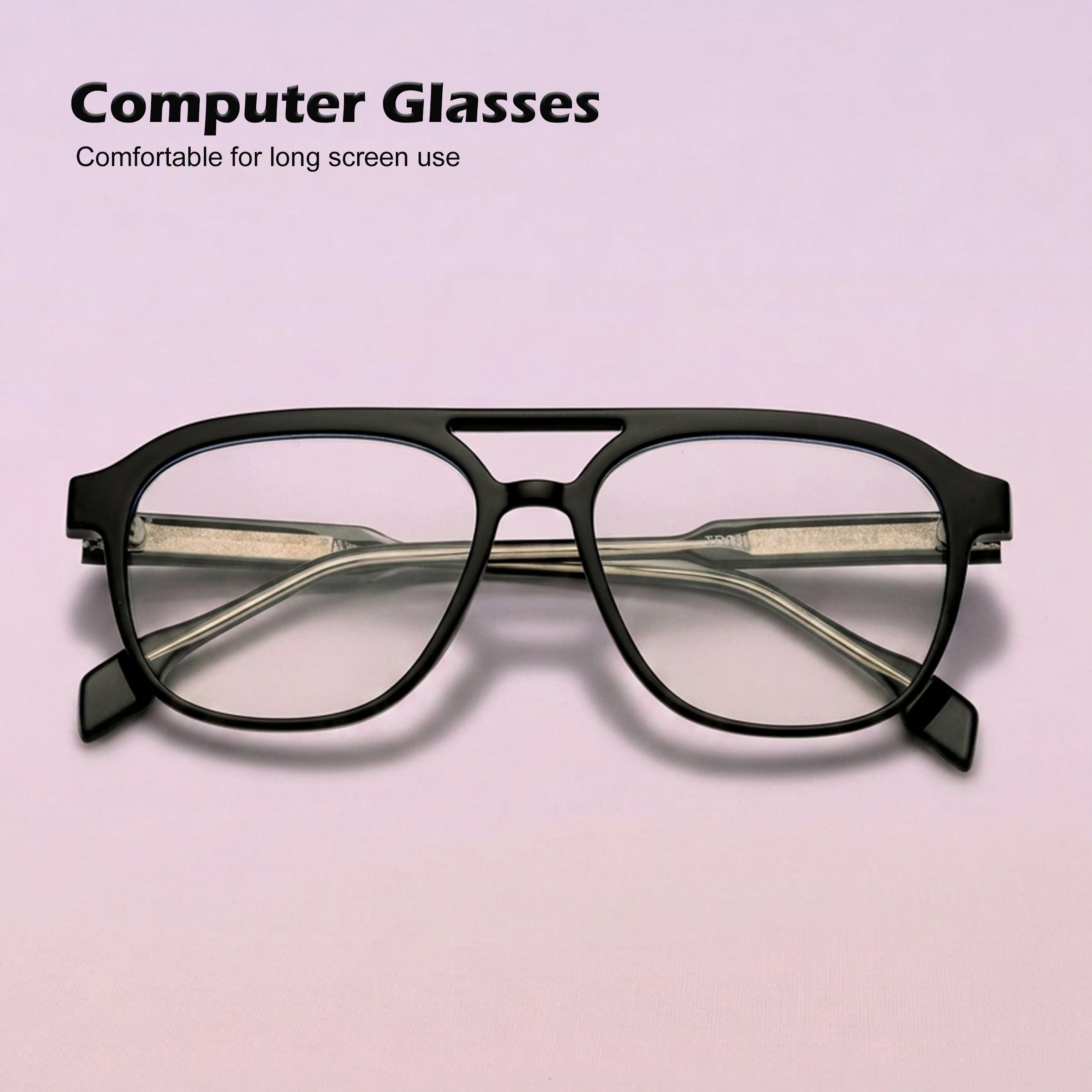 Royal Son Square Eye Protection Computer Glasses For Men & Women – SF-RS9090-C1