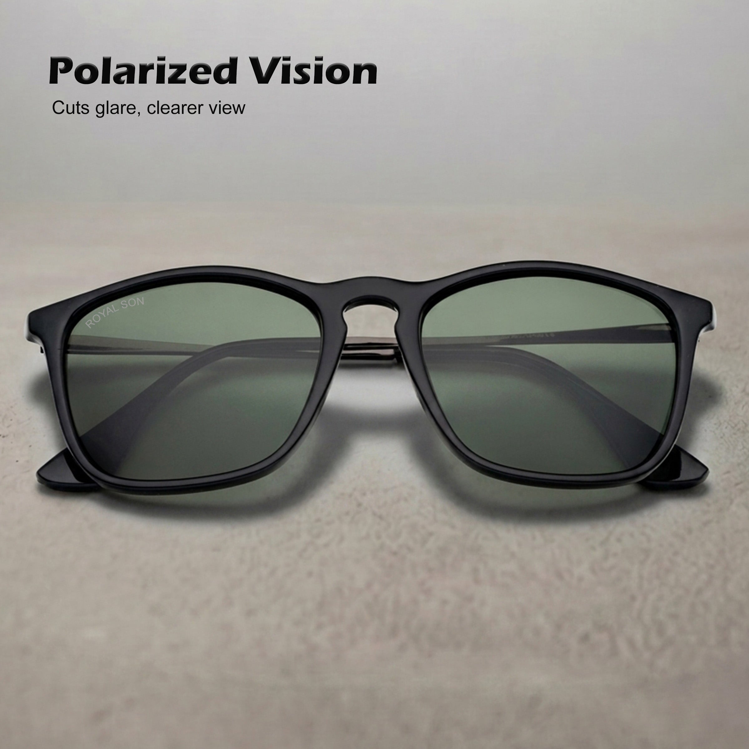 Royal Son Square Polarized UV Protection Goggles For Men & Women Sunglasses –  SG-RS8080-C2