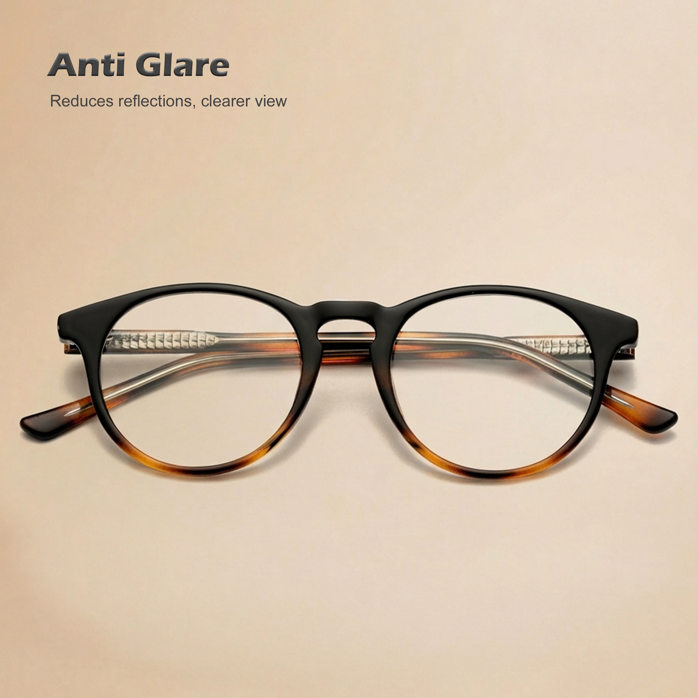 Royal Son Round Eye Protection Anti Glare Computer Glasses For Men & Women – SF-RS1111-C3