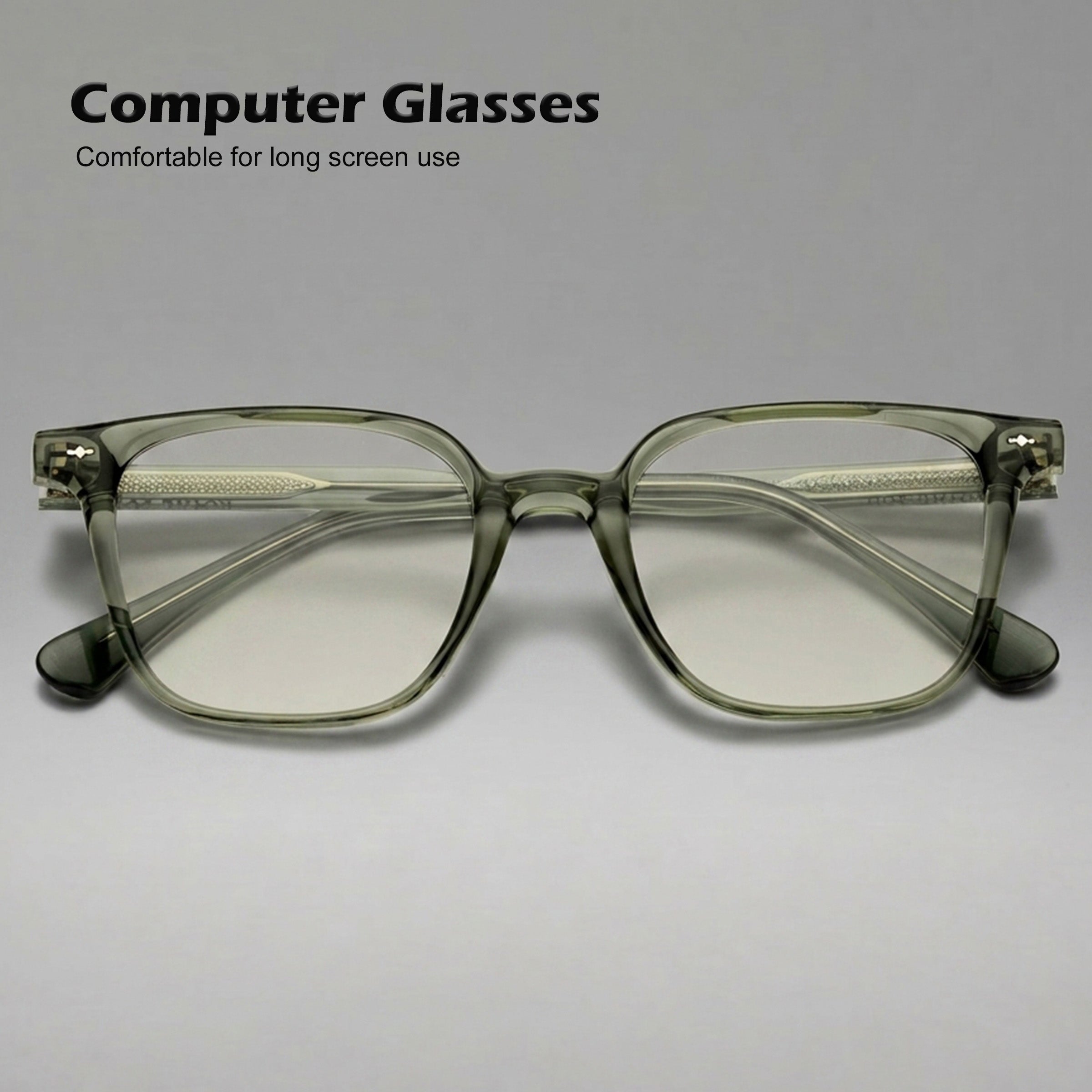 Royal Son Square Eye Protection Anti Glare Computer Glasses For Men & Women – SF-RS1112-C3