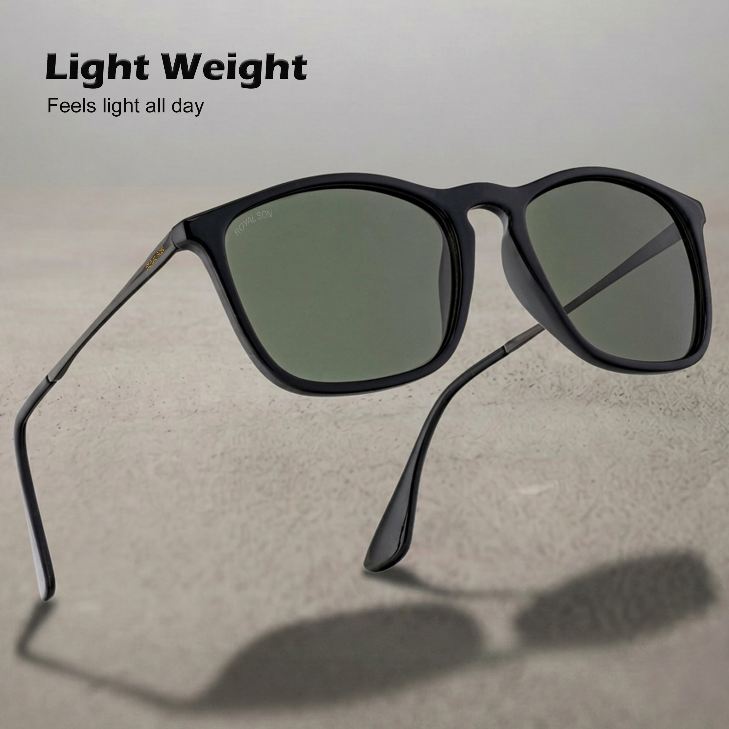 Royal Son Square Polarized UV Protection Goggles For Men & Women Sunglasses –  SG-RS8080-C2