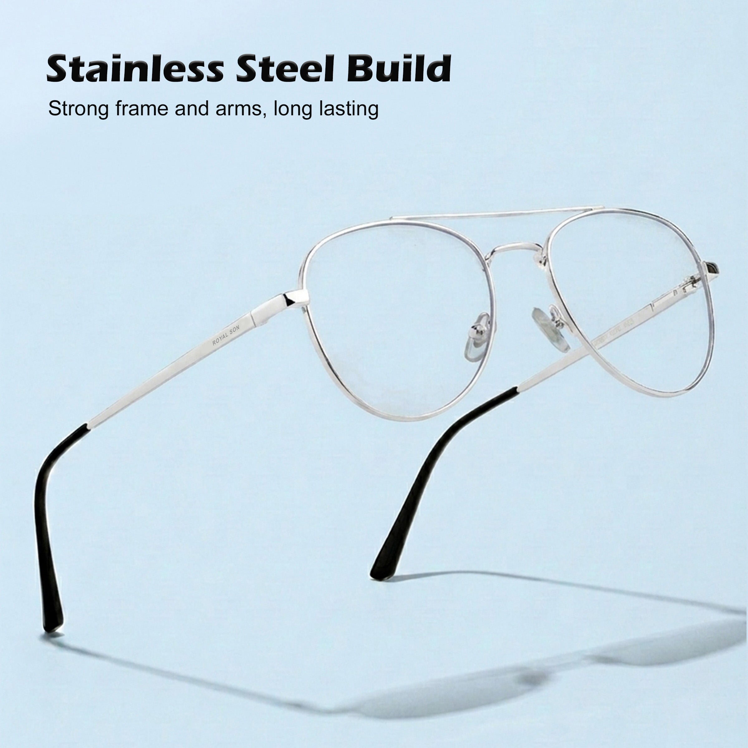 ROYAL SON Blue Block Eyeglasses for Men and Women – RS5050-C2