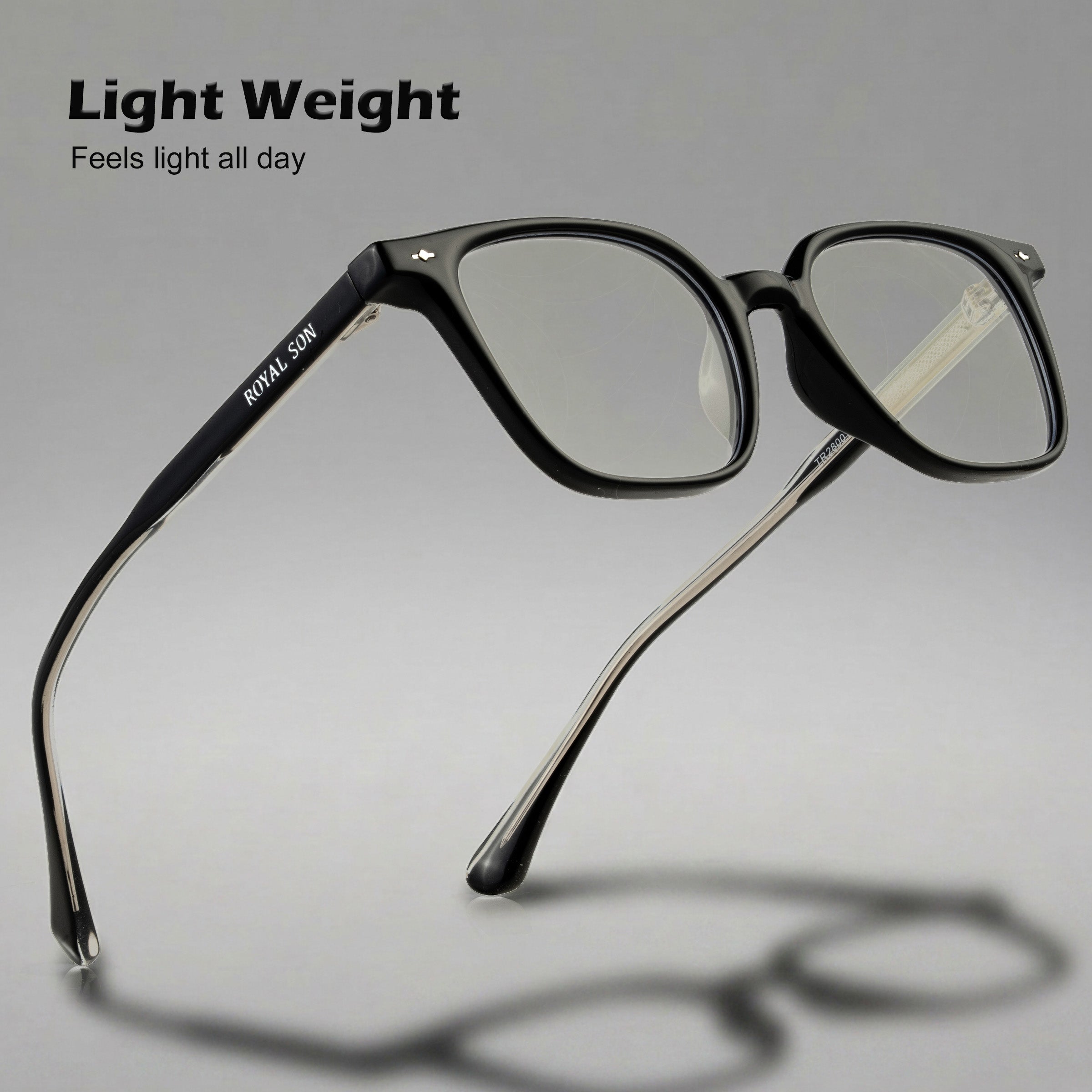 Royal Son Square Eye Protection Computer Glasses For Men & Women – SF-RS1112-C1