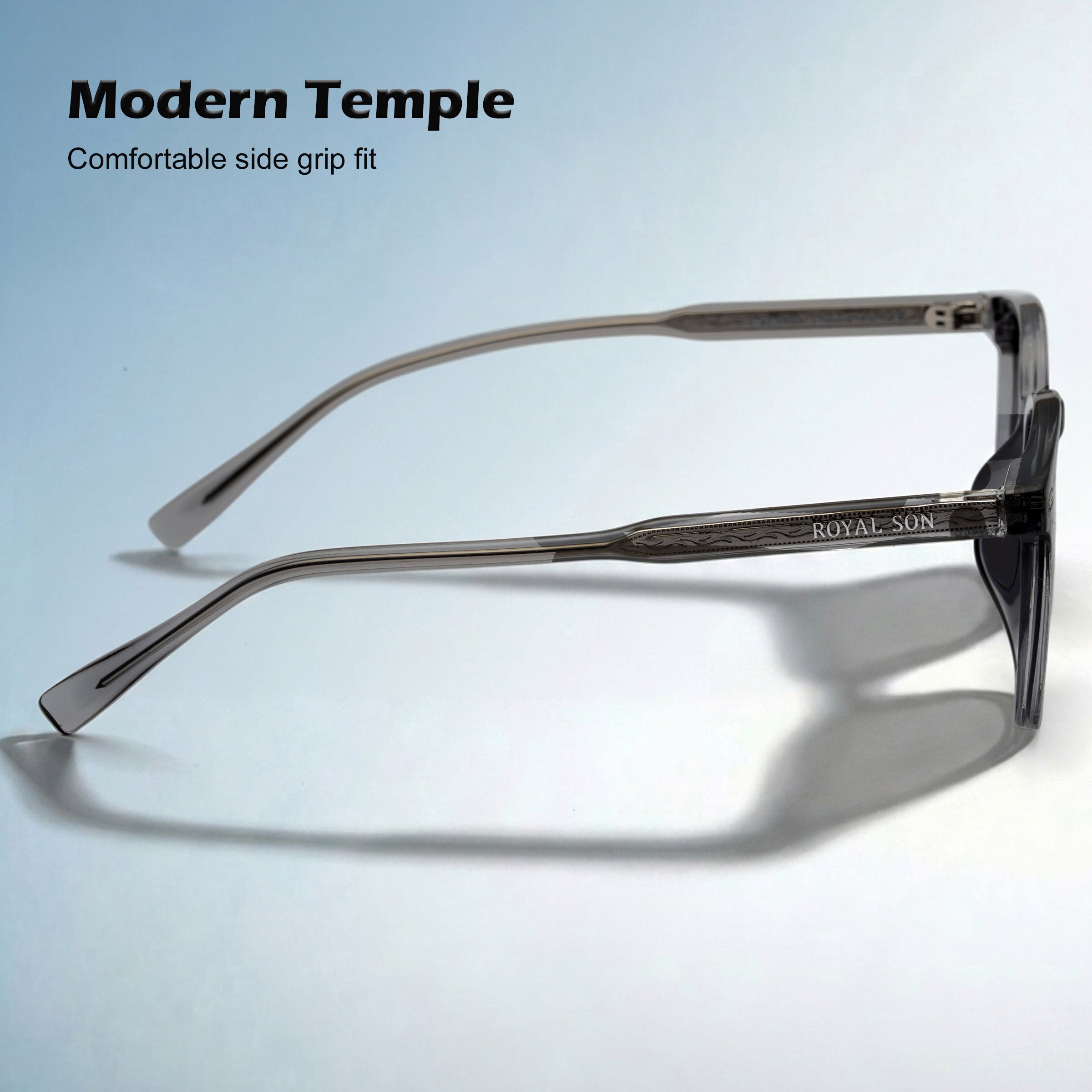 Royal Son Retro Square Polarized UV Protection Goggles For Men & Women Sunglasses – SG-RS1112-C2