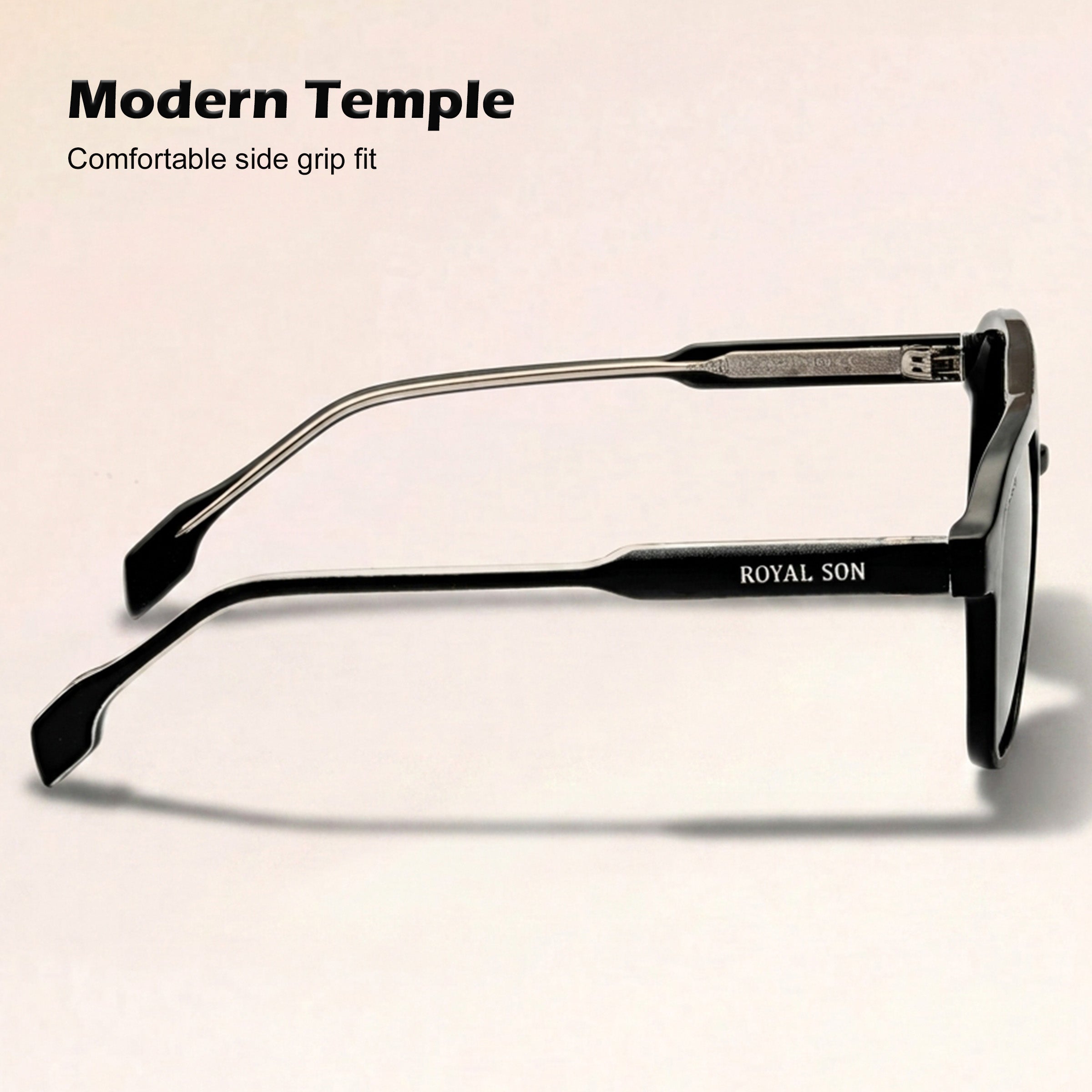 Royal Son Retro Square Polarized UV Protection Sunglasses For Men & Women Stylish – SG-RS9090-C1