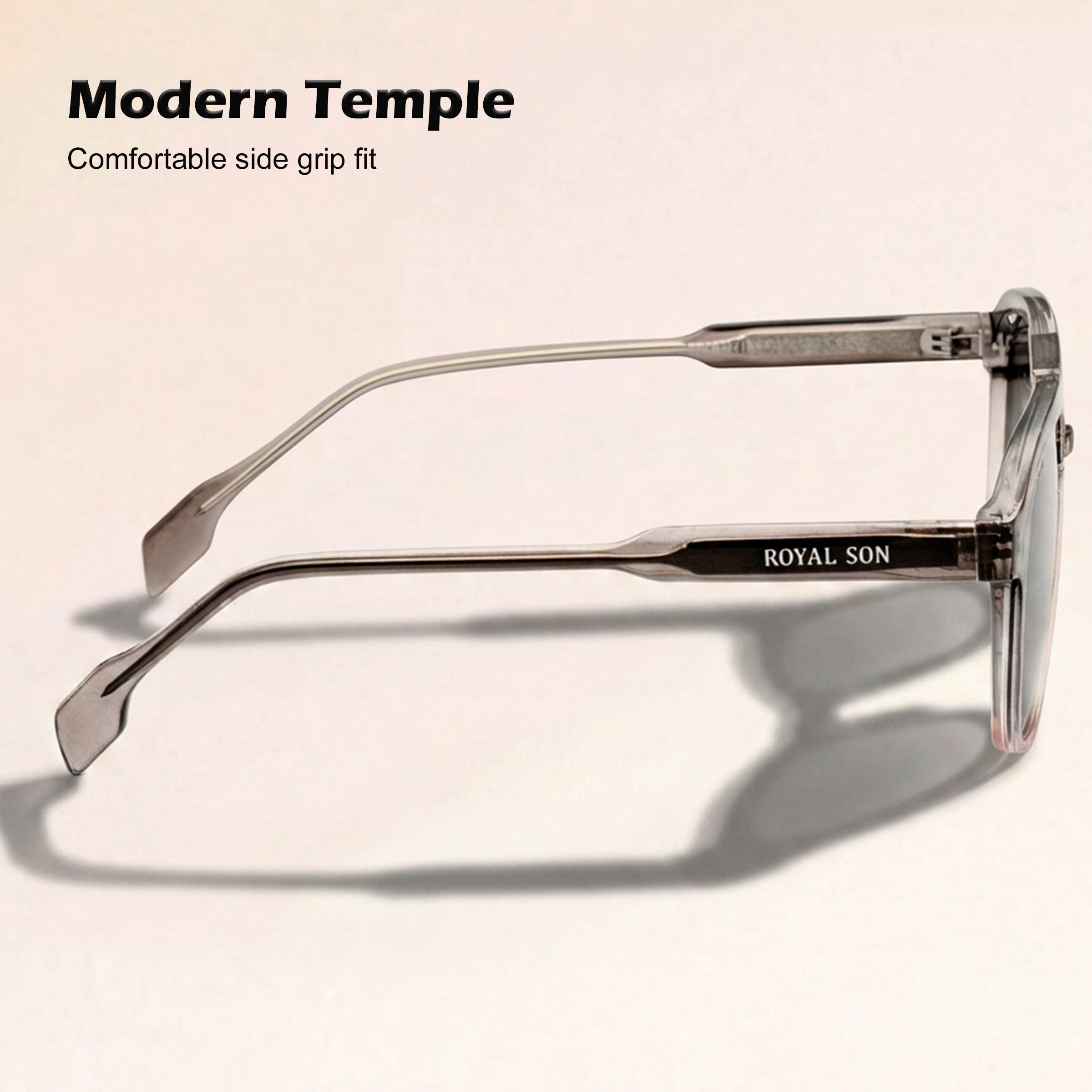 Royal Son Retro Square Polarized UV Protection Chashma For Men & Women New Style – SG-RS9090-C2