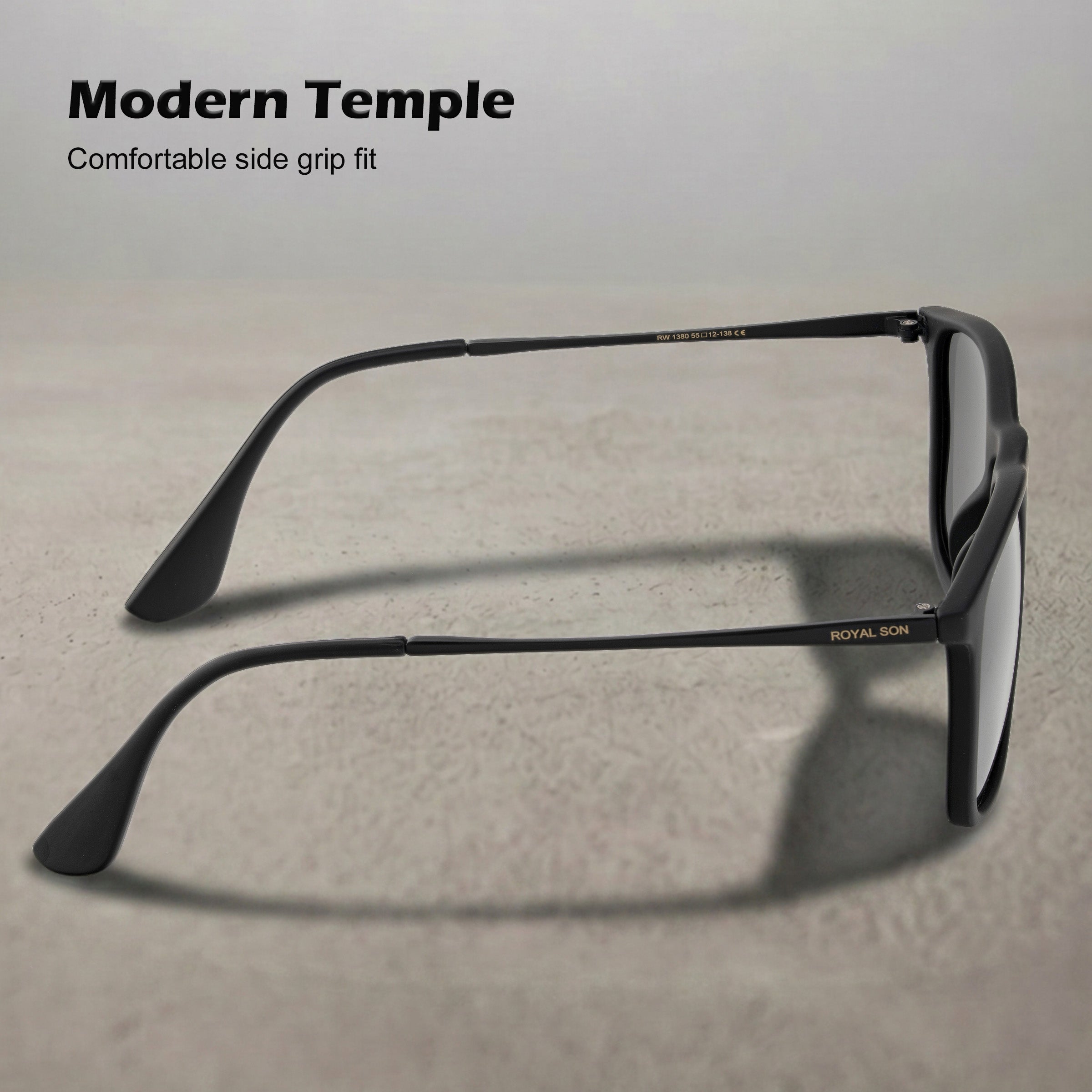 Royal Son Retro Square Polarized UV Protection Sunglasses For Men & Women Stylish –  SG-RS8080-C1