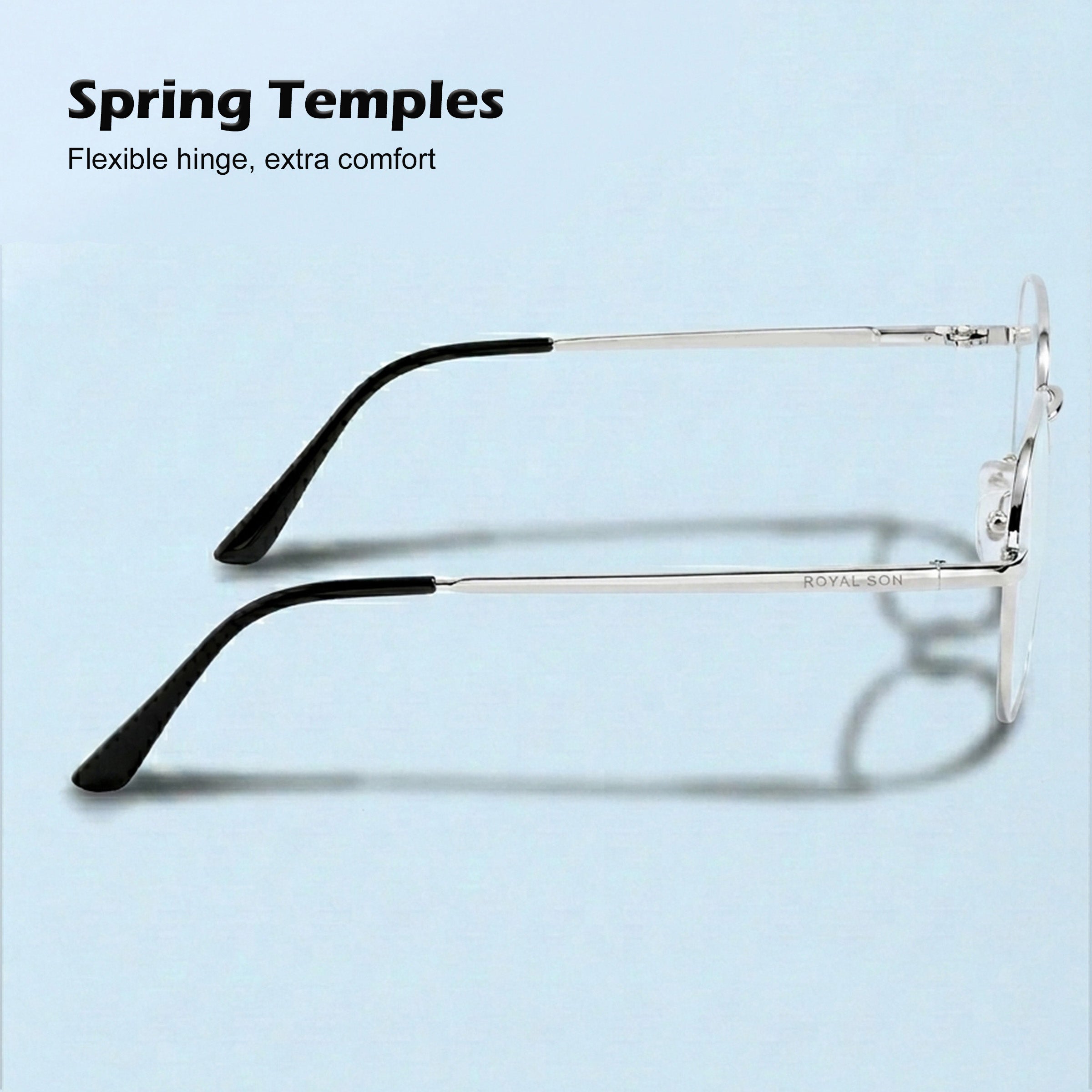 ROYAL SON Blue Block Eyeglasses for Men and Women – RS5050-C2