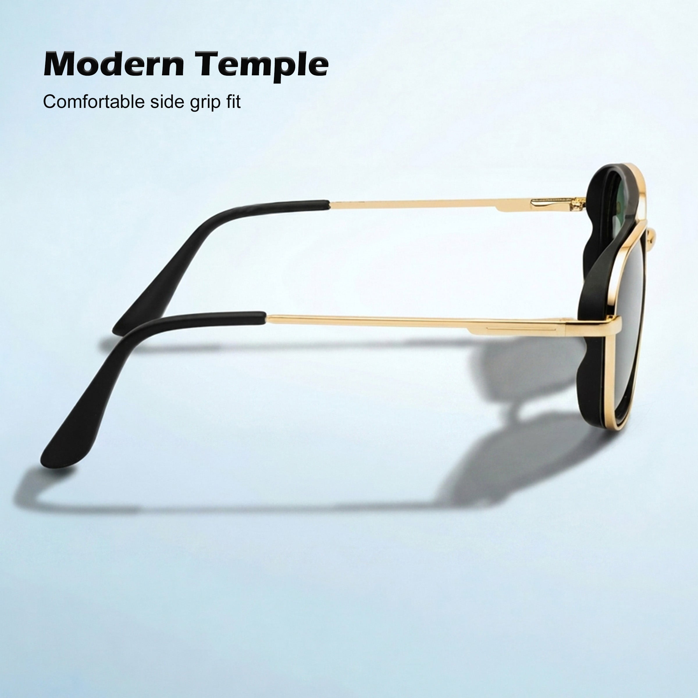 Royal Son Retro Square Polarized UV Protection Goggles For Men & Women Sunglasses – SG-RS1113-C2