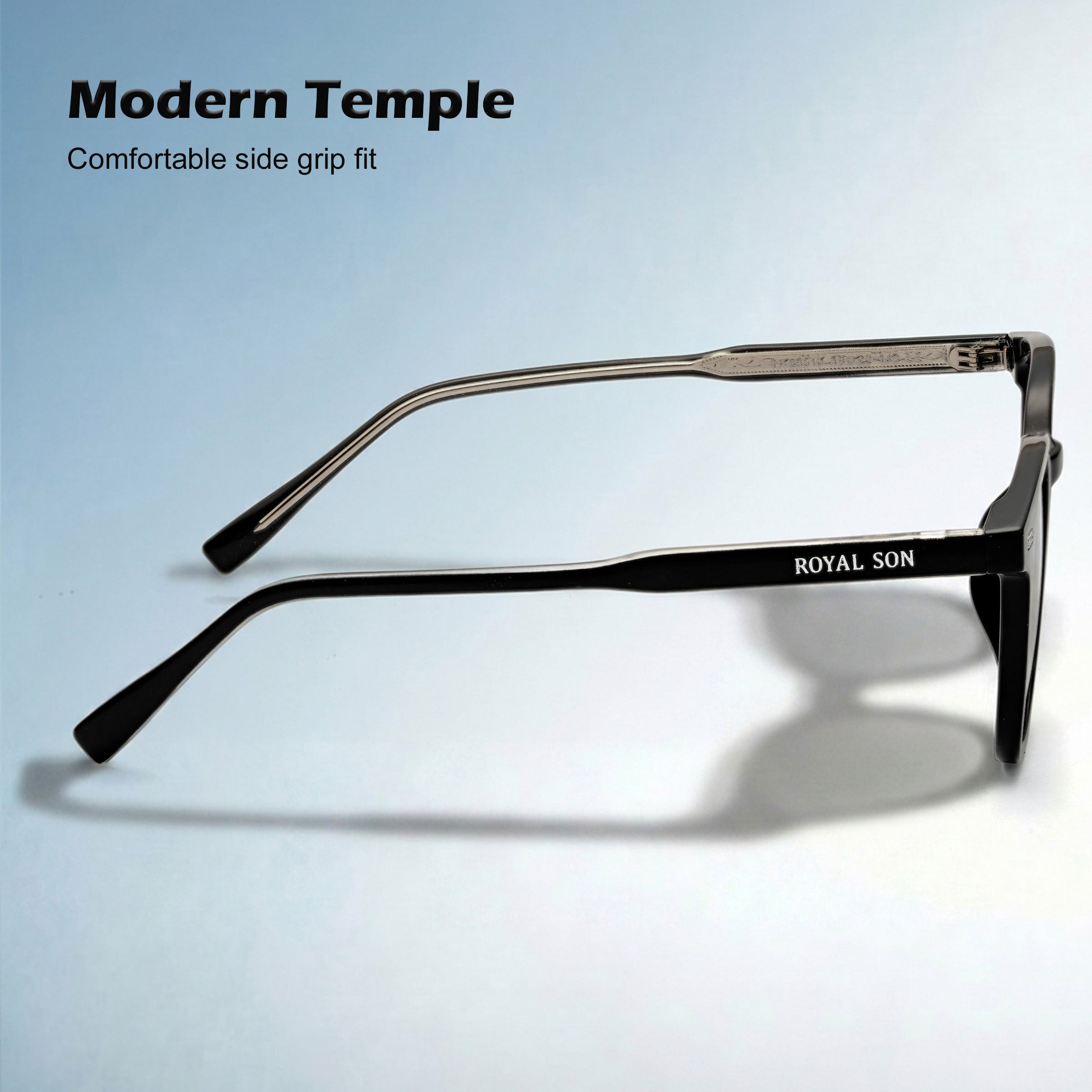Royal Son Retro Square Polarized UV Protection Sunglasses For Men & Women Stylish – SG-RS1112-C1