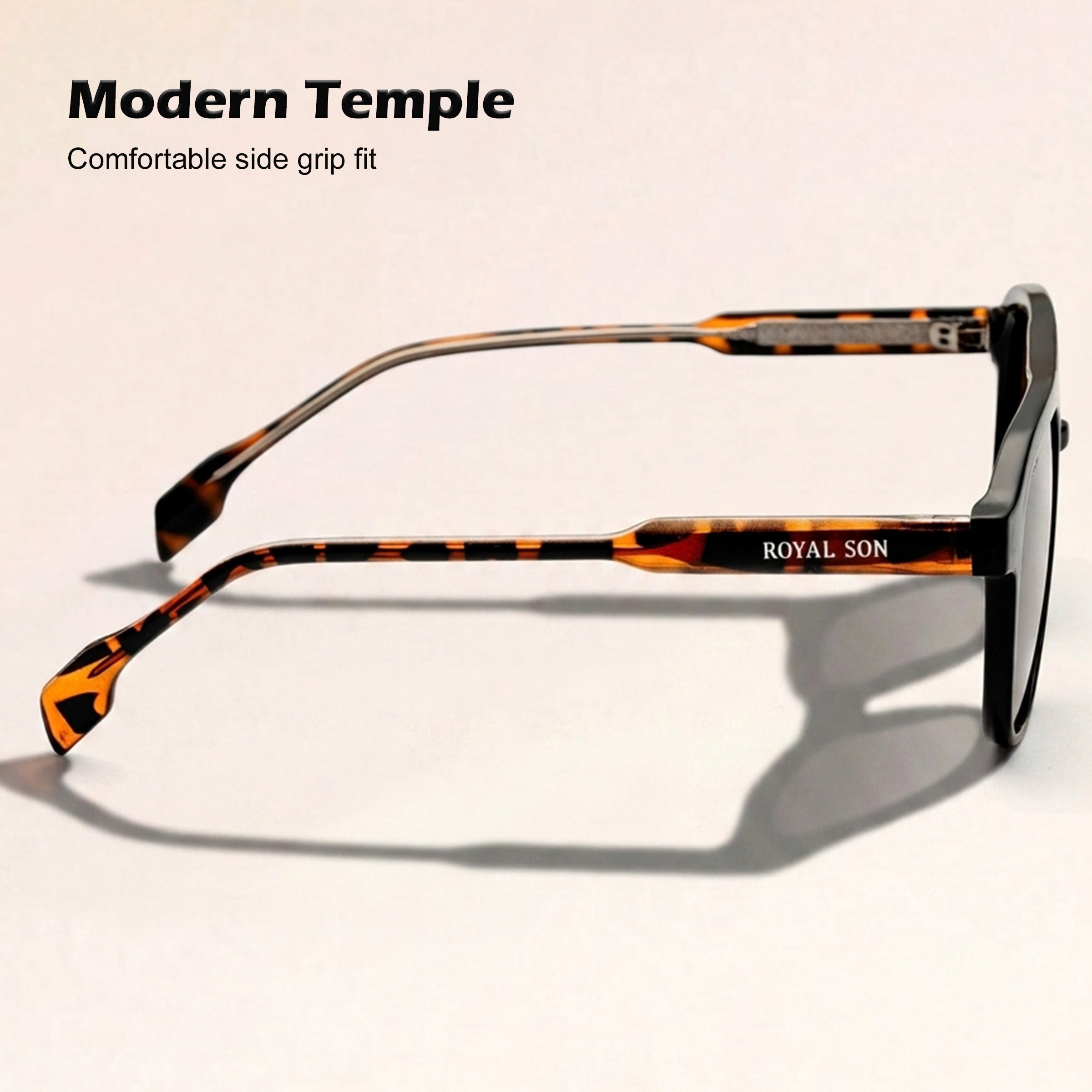 Royal Son Retro Square Polarized UV Protection Goggles For Men & Women Sunglasses – SG-RS9090-C3