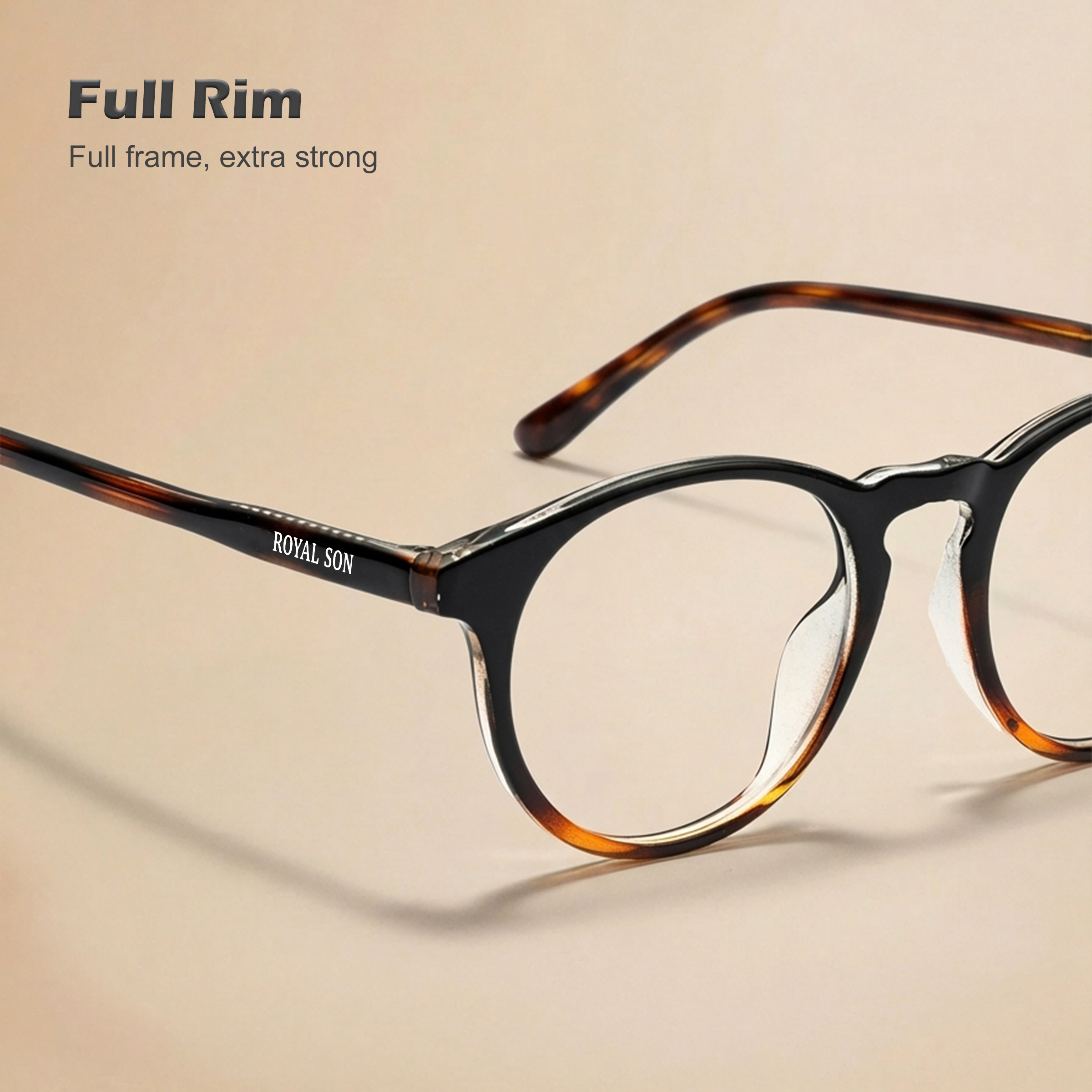 Royal Son Round Eye Protection Anti Glare Computer Glasses For Men & Women – SF-RS1111-C3