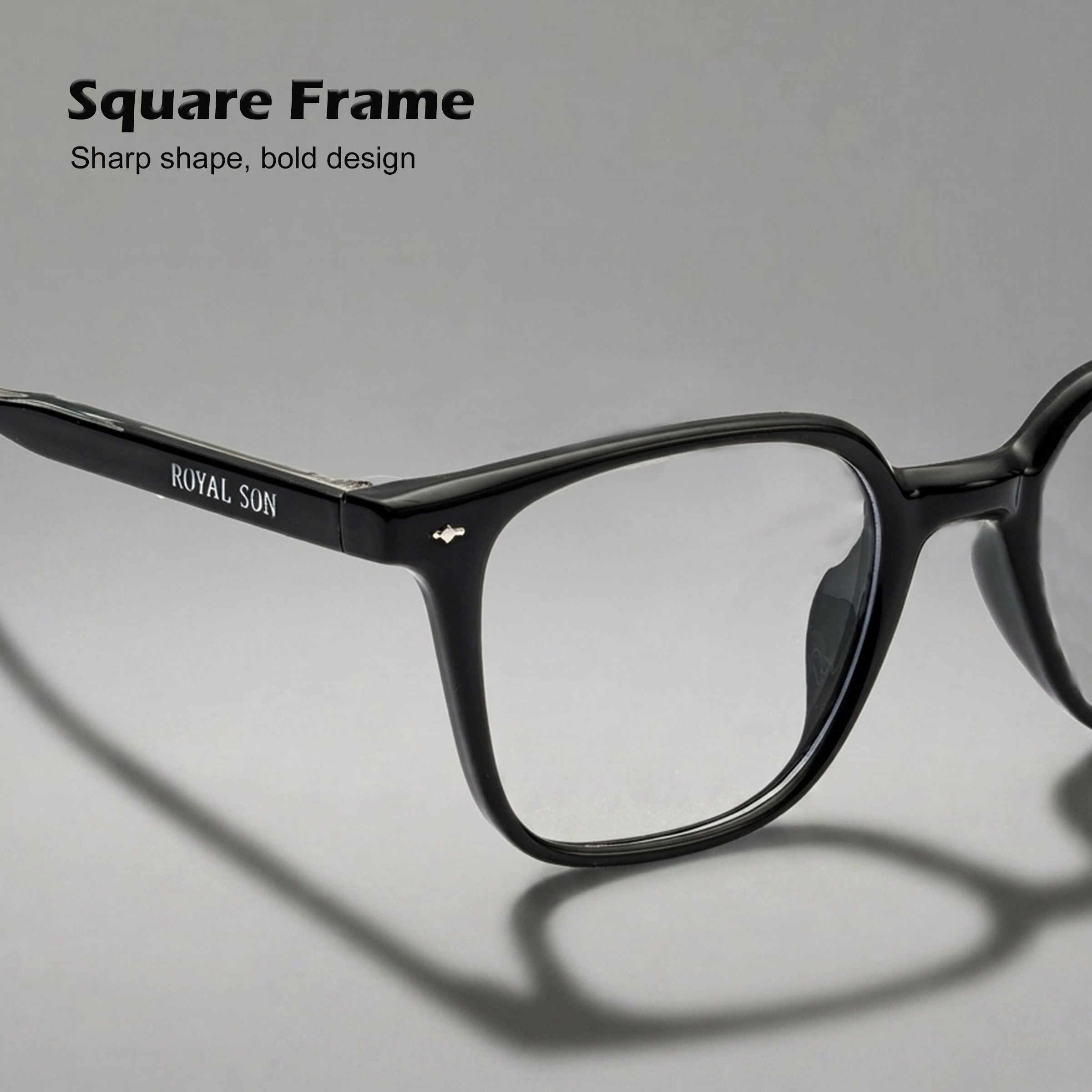 Royal Son Square Eye Protection Computer Glasses For Men & Women – SF-RS1112-C1