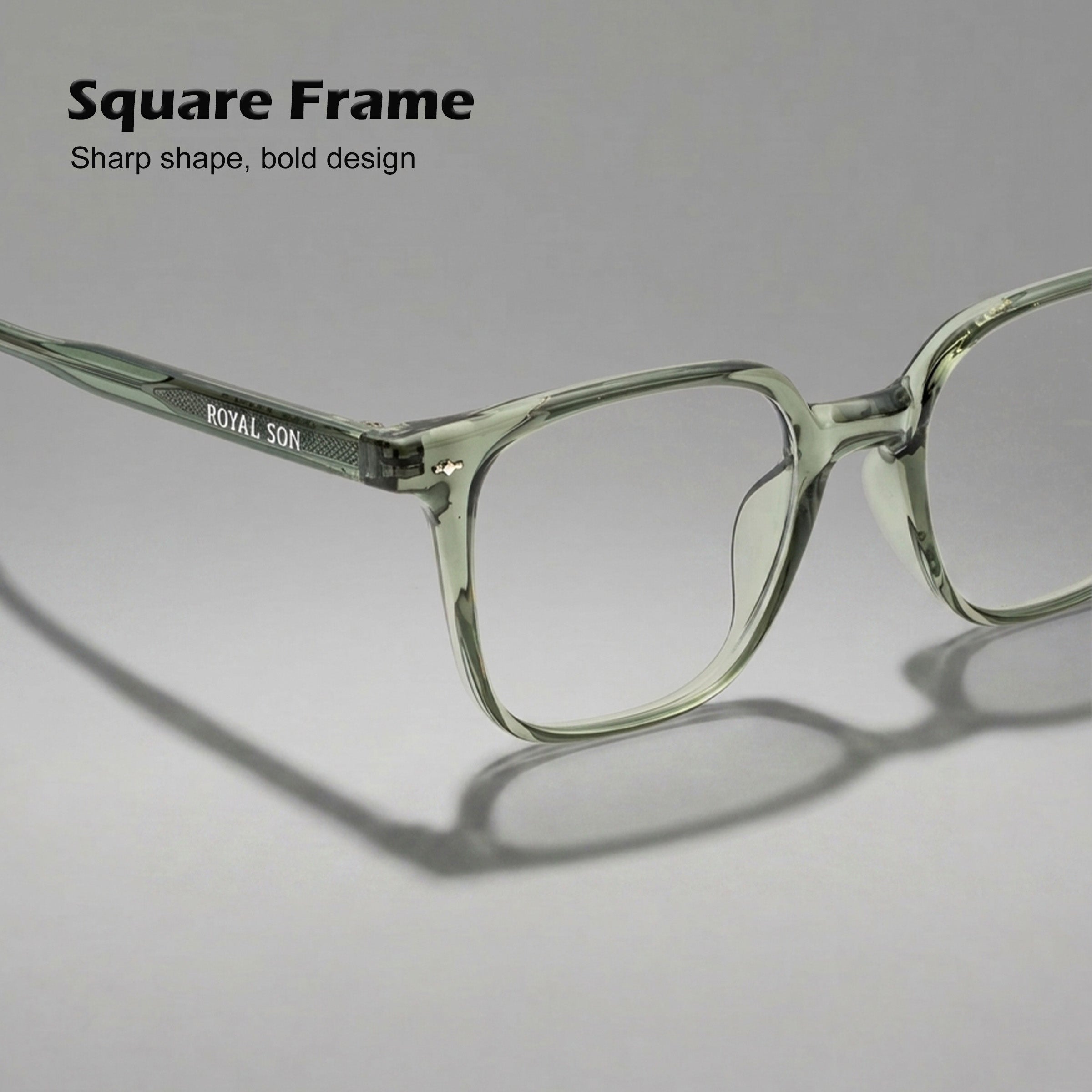 Royal Son Square Eye Protection Anti Glare Computer Glasses For Men & Women – SF-RS1112-C3