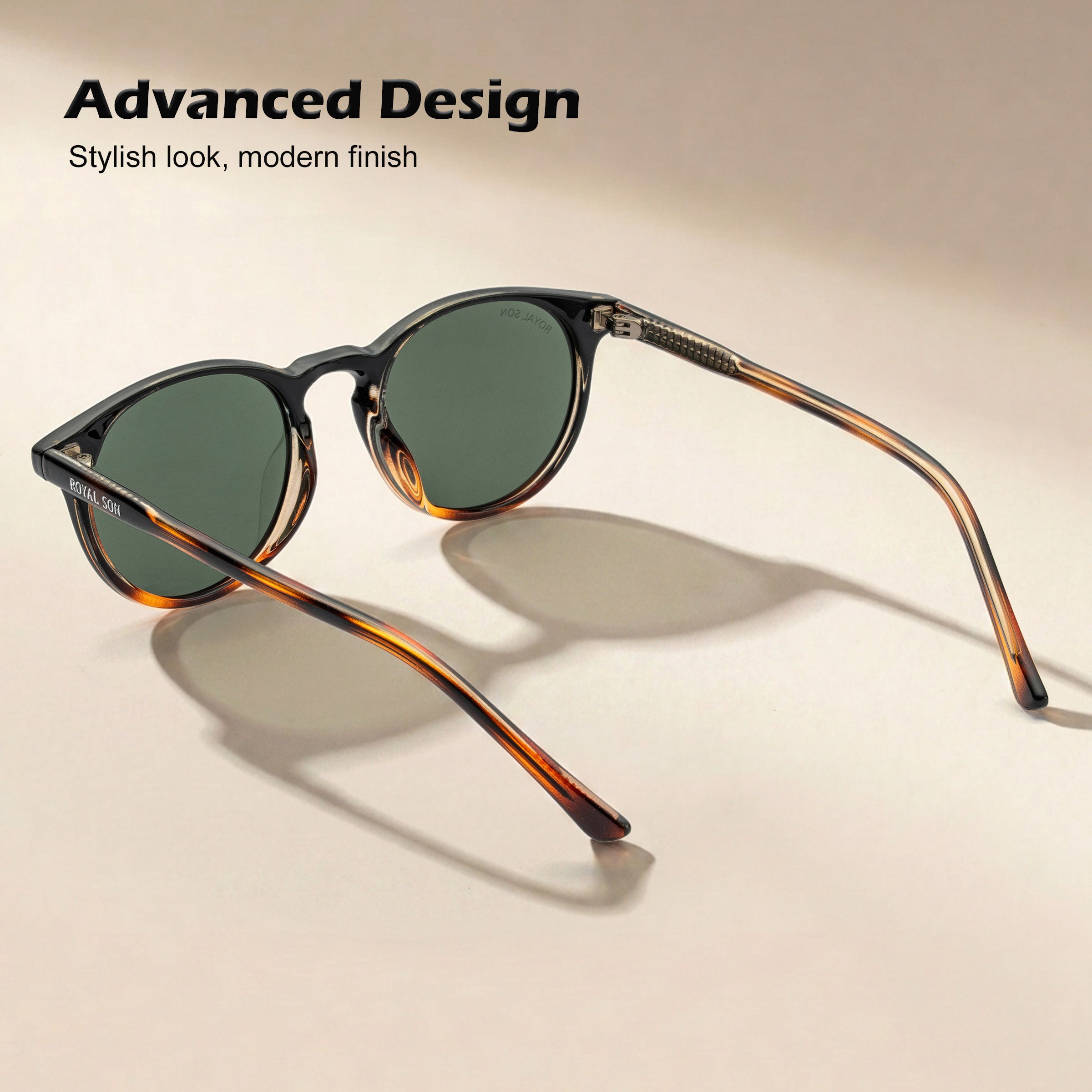 Royal Son Round Polarized UV Protection Goggles For Men & Women Sunglasses – SG-RS1111-C3