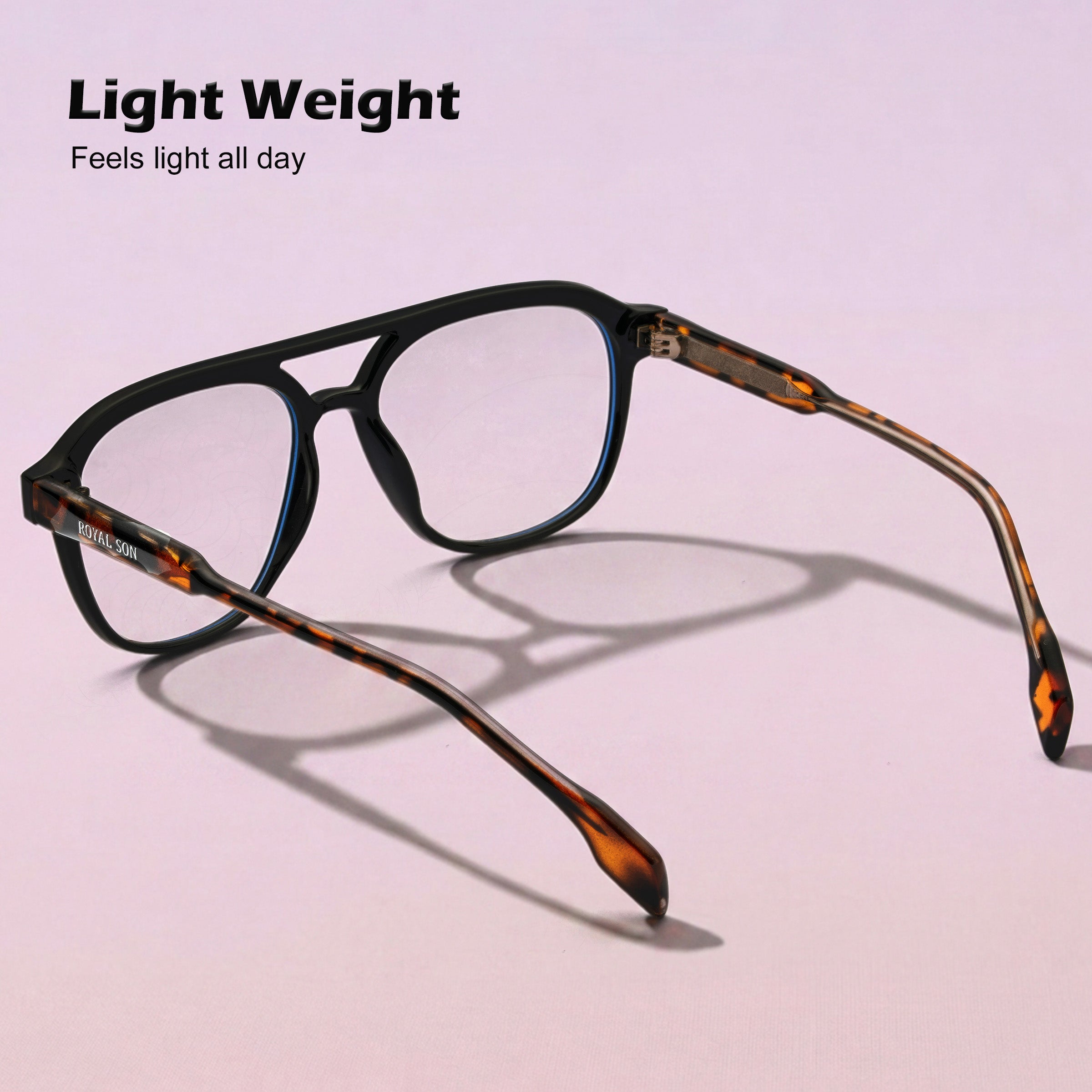 Royal Son Square Eye Protection Anti Glare Computer Glasses For Men & Women – SF-RS9090-C3