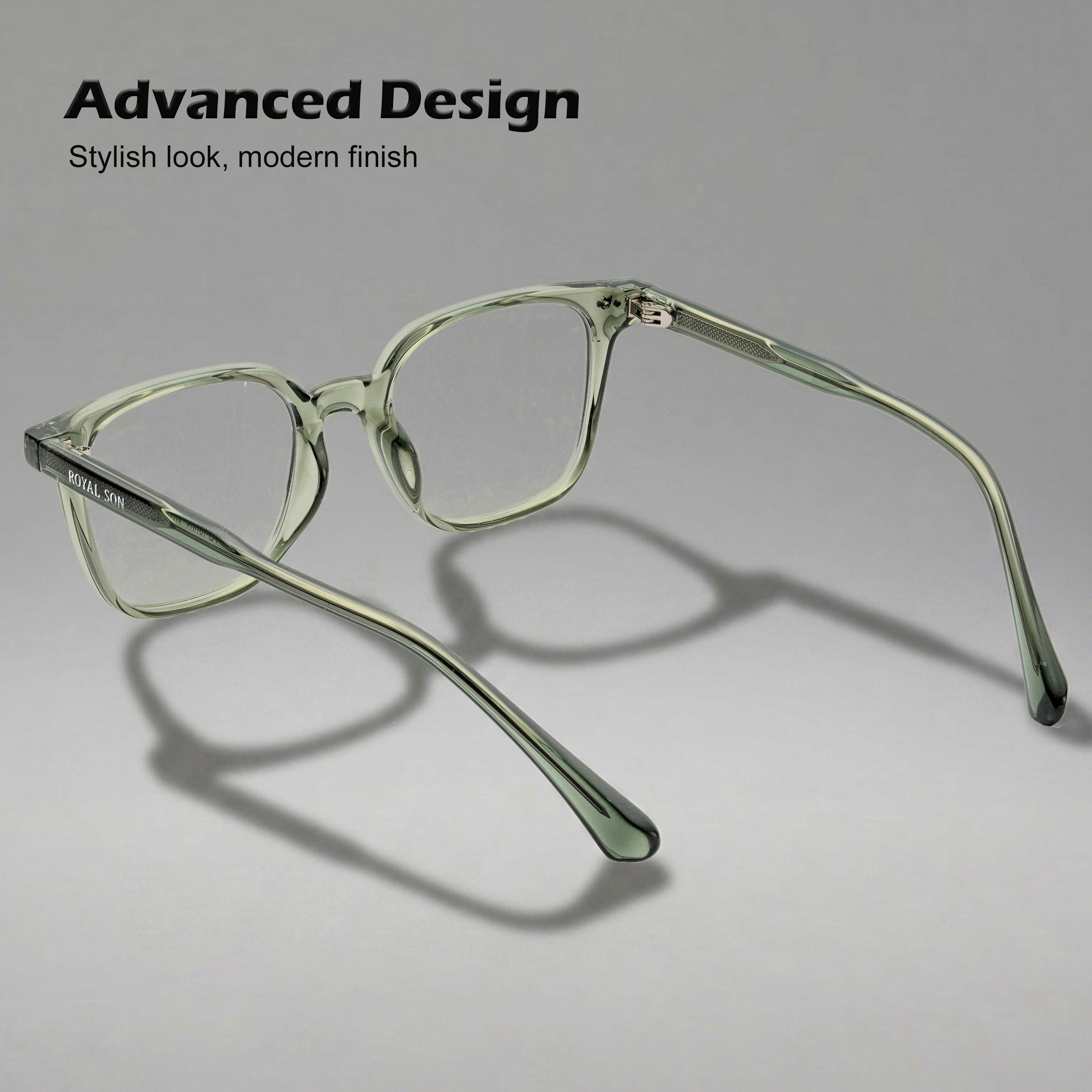 Royal Son Square Eye Protection Anti Glare Computer Glasses For Men & Women – SF-RS1112-C3