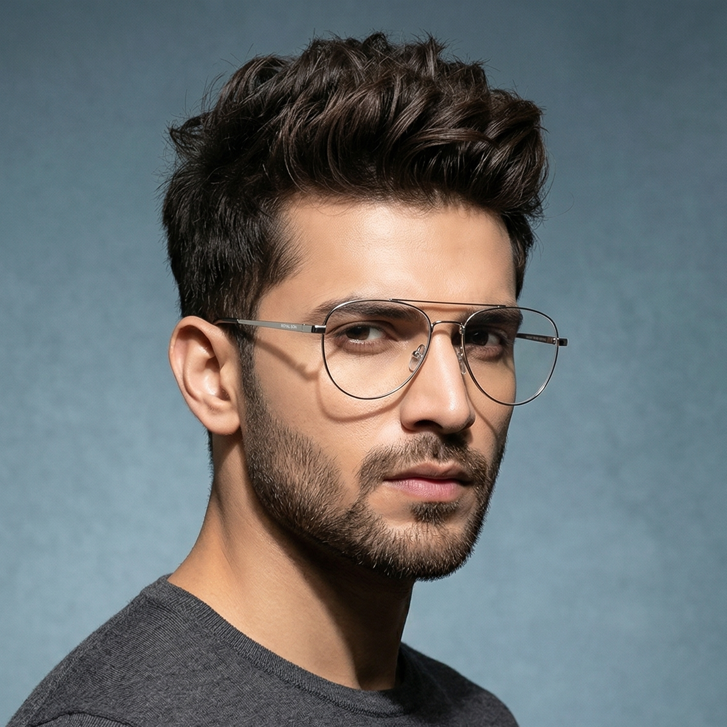 ROYAL SON Blue Block Eyeglasses for Men and Women – RS5050-C2