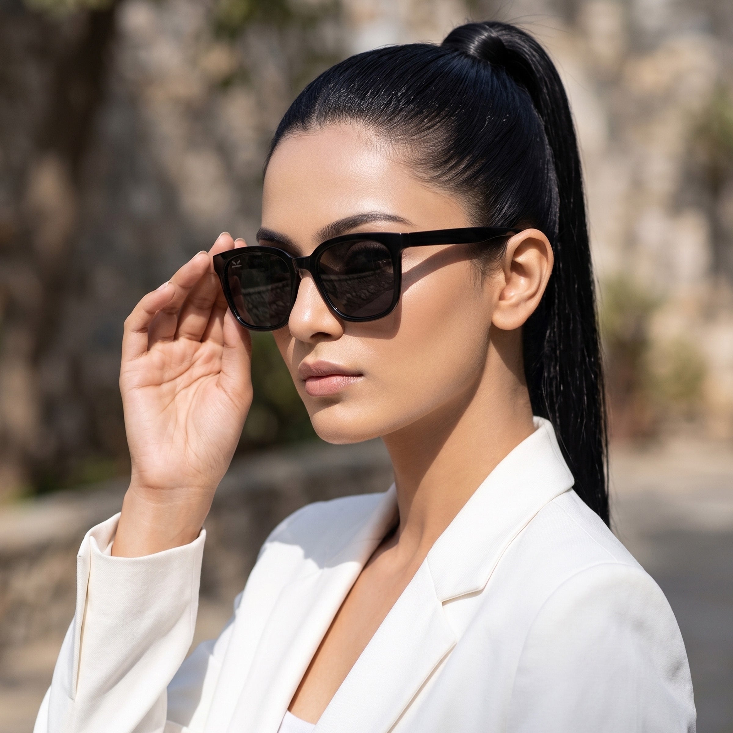 PERKEY UV Protected Stylish Sunglasses For Women - PRKY0017-C1