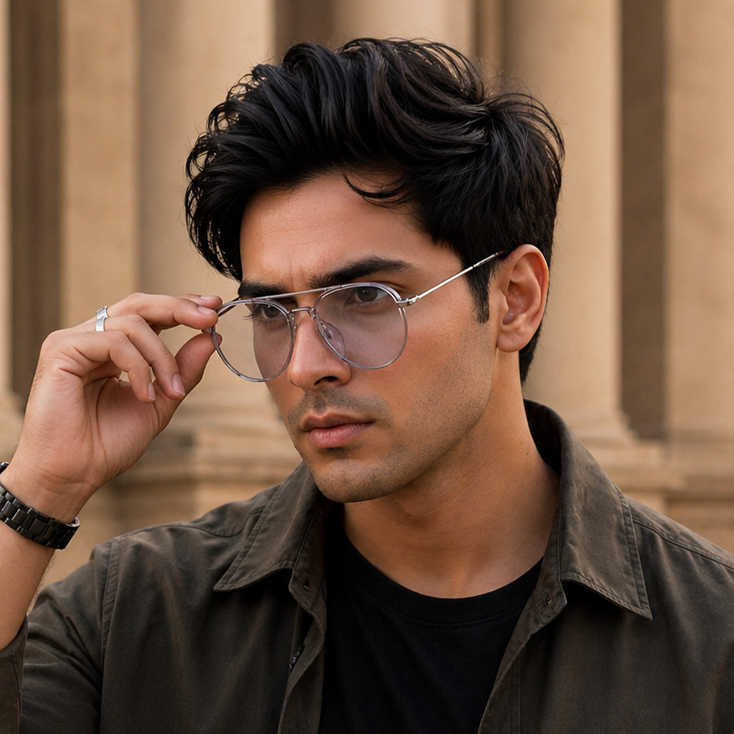 Royal Son Blue Ray Cut Men Women Eye Glasses - SF002-C2