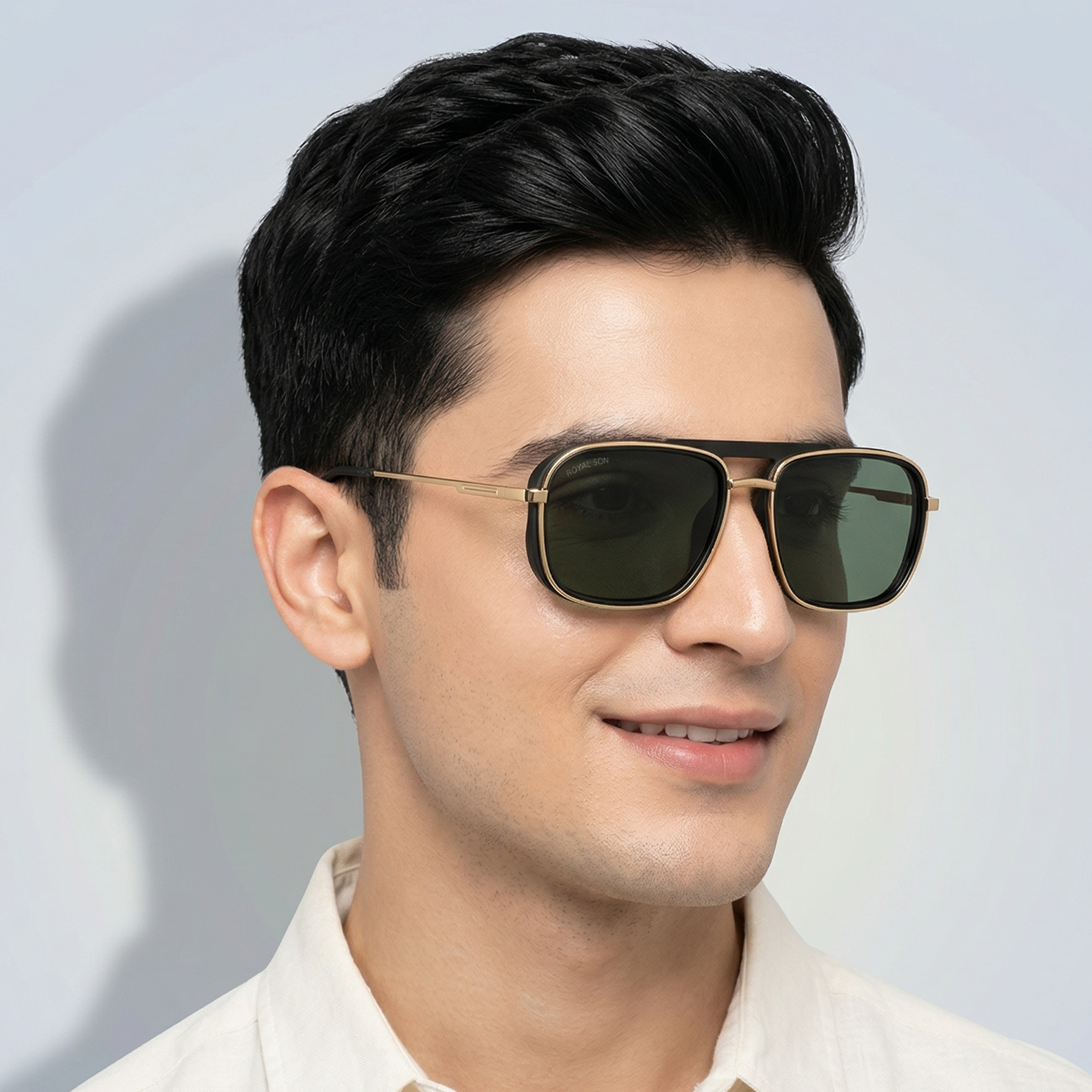 Royal Son Retro Square Polarized UV Protection Goggles For Men & Women Sunglasses – SG-RS1113-C2