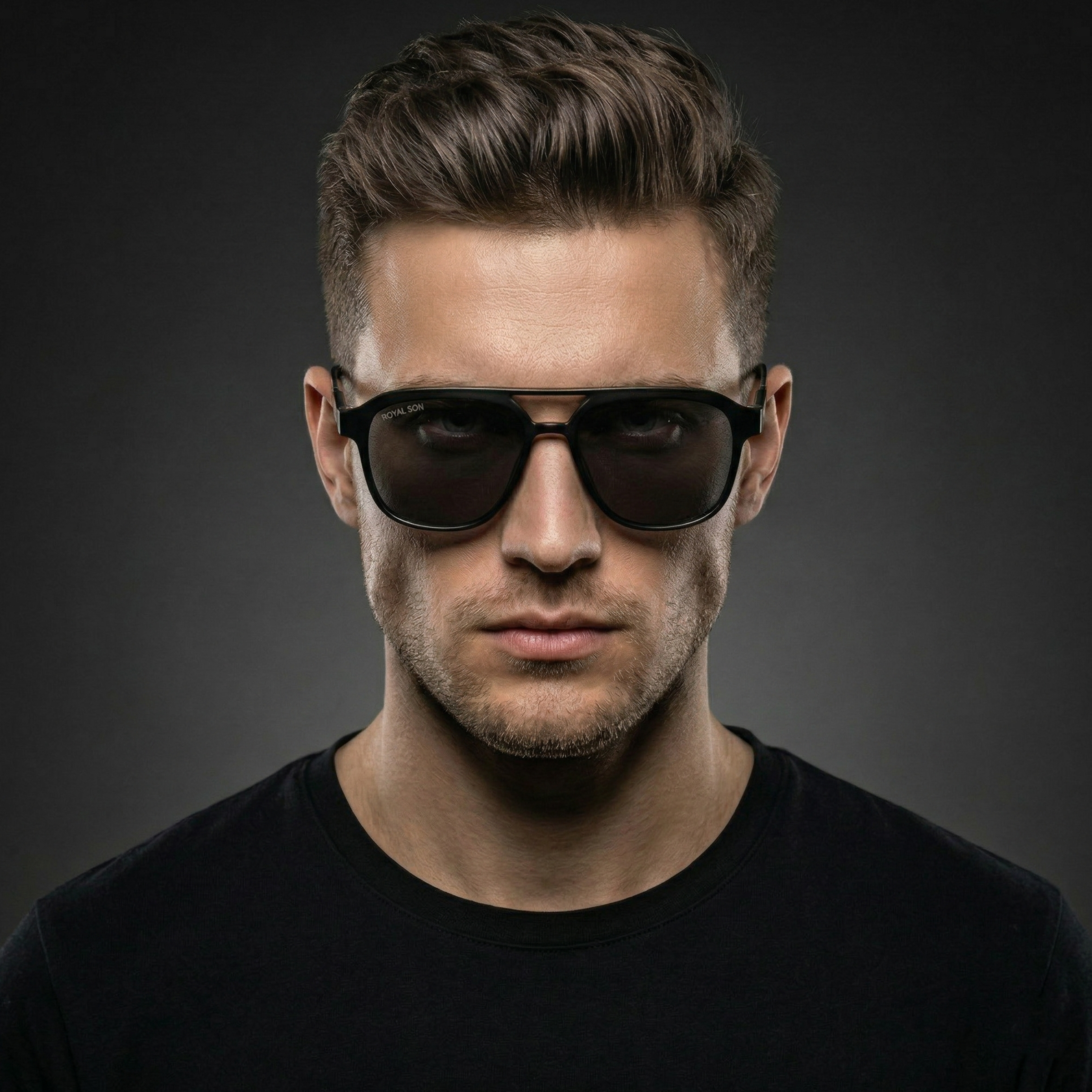 Royal Son Retro Square Polarized UV Protection Sunglasses For Men & Women Stylish – SG-RS9090-C1