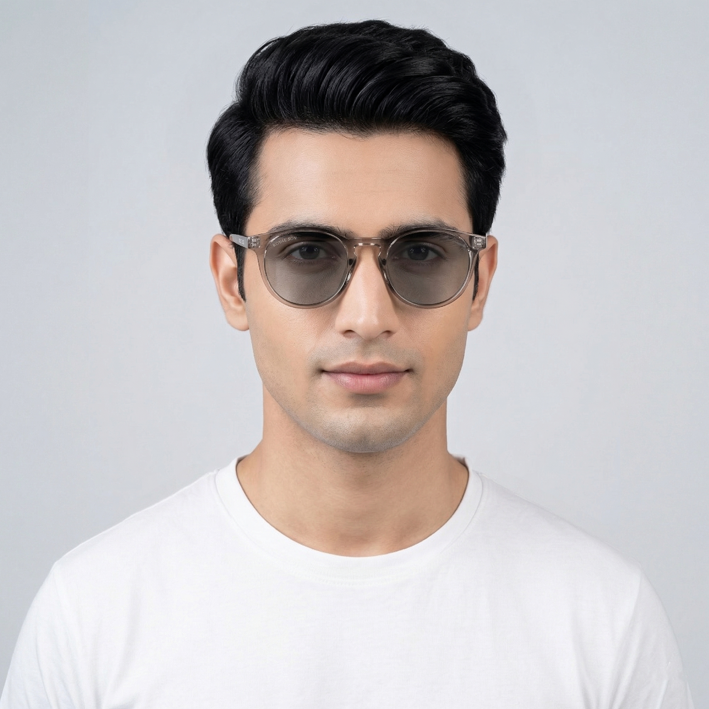 Royal Son Round Polarized UV Protection Chashma For Men & Women New Style – SG-RS1111-C2