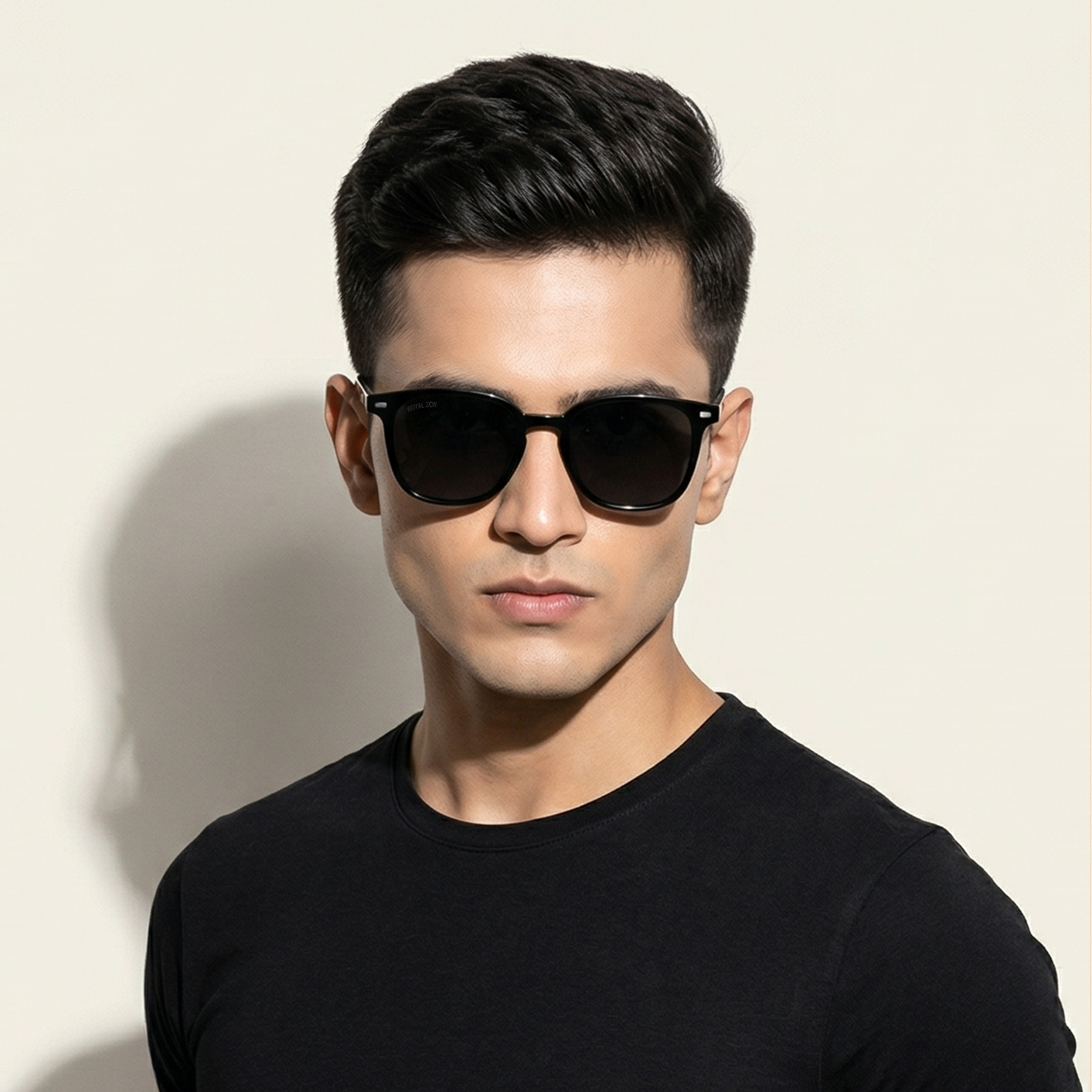 Royal Son Retro Square Polarized UV Protection Sunglasses For Men