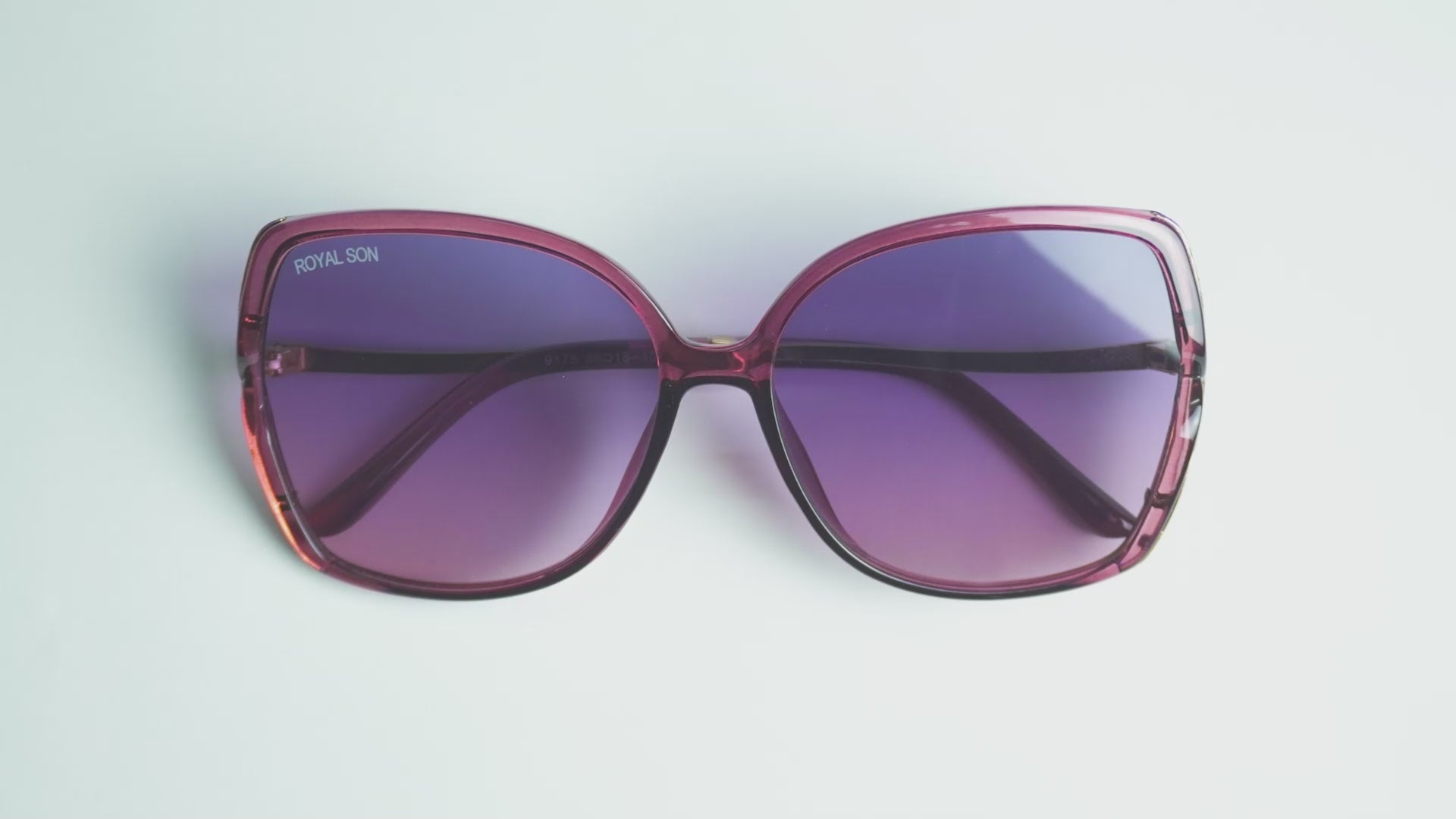 Royal Son Oversized Butterfly UV Protected Women Sunglasses - CHIWM00113-C1