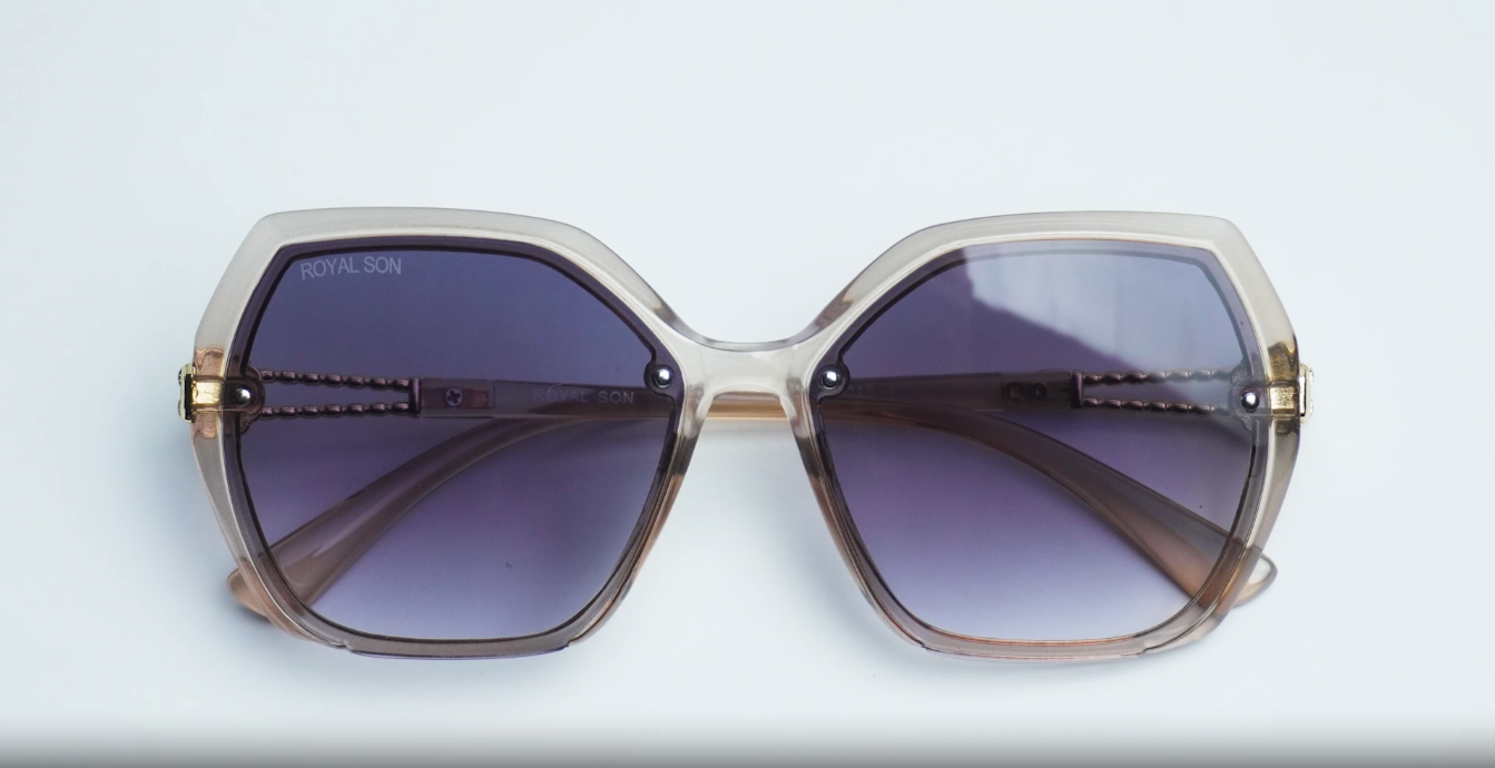 Royal Son Oversized Butterfly UV Protected Women Sunglasses - CHIWM00115-C5