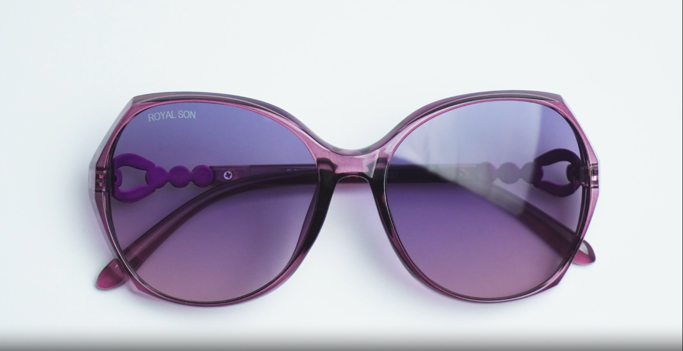 Royal Son Oversized Butterfly UV Protected Women Sunglasses - CHIWM00116-C5