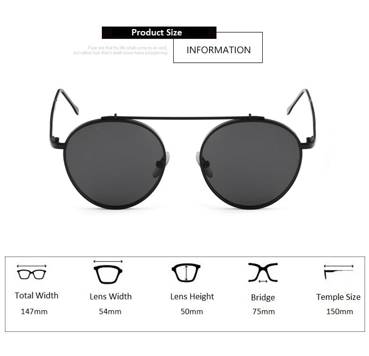 Royal Son Round Blue Ray Cut Men Women Sunglasses