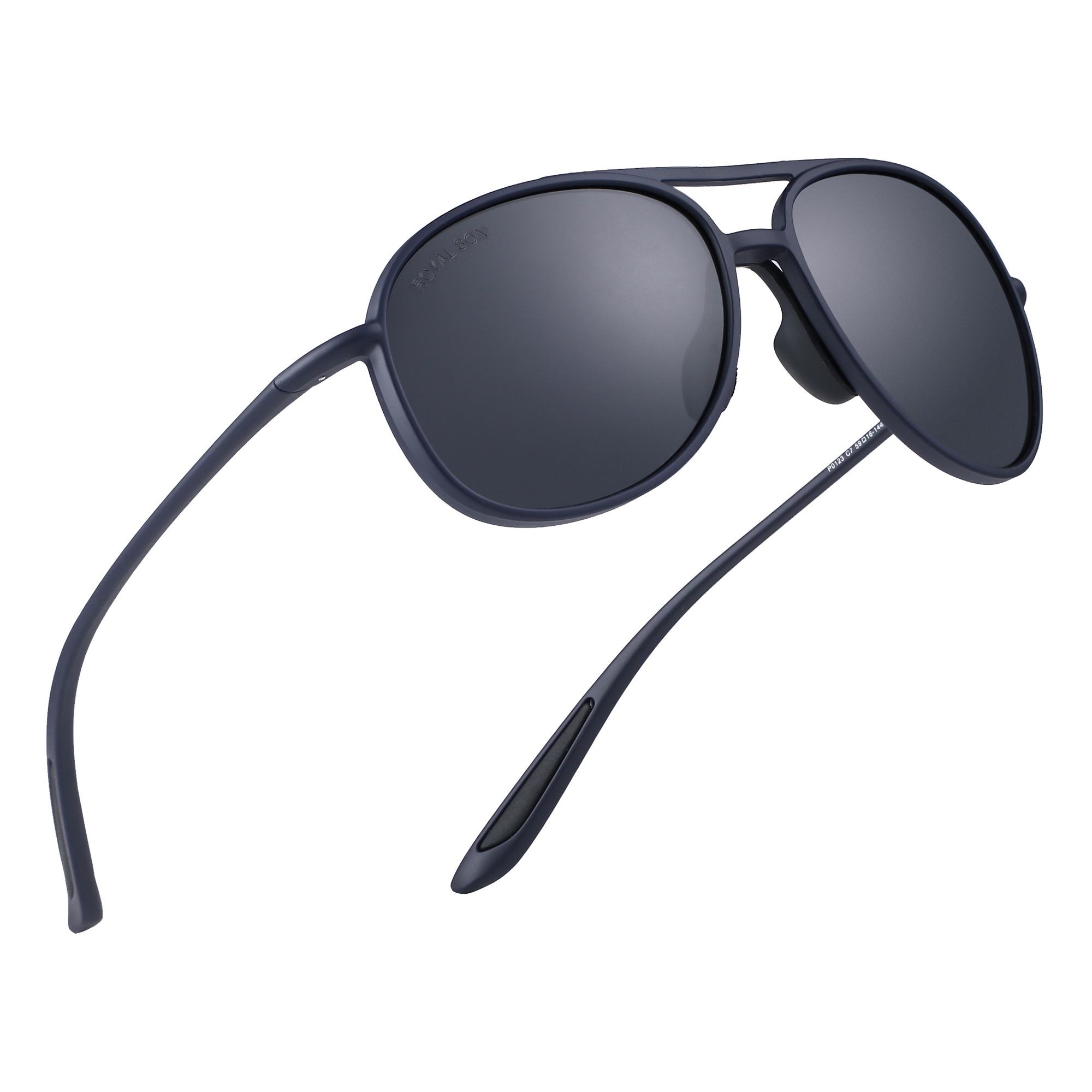 Royal Son HD Polarized TR90 Unbreakable Retro Style Men Sunglasses
