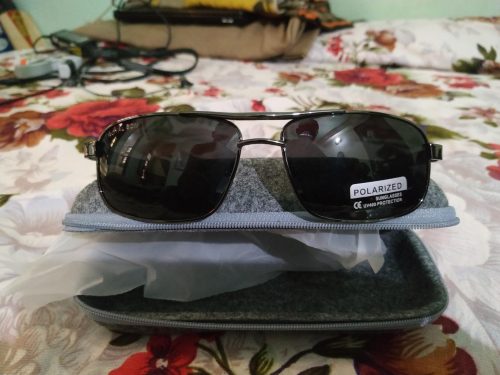 Royal Son HD Polarized Men Sunglasses - Black- CHI0085-C1 photo review